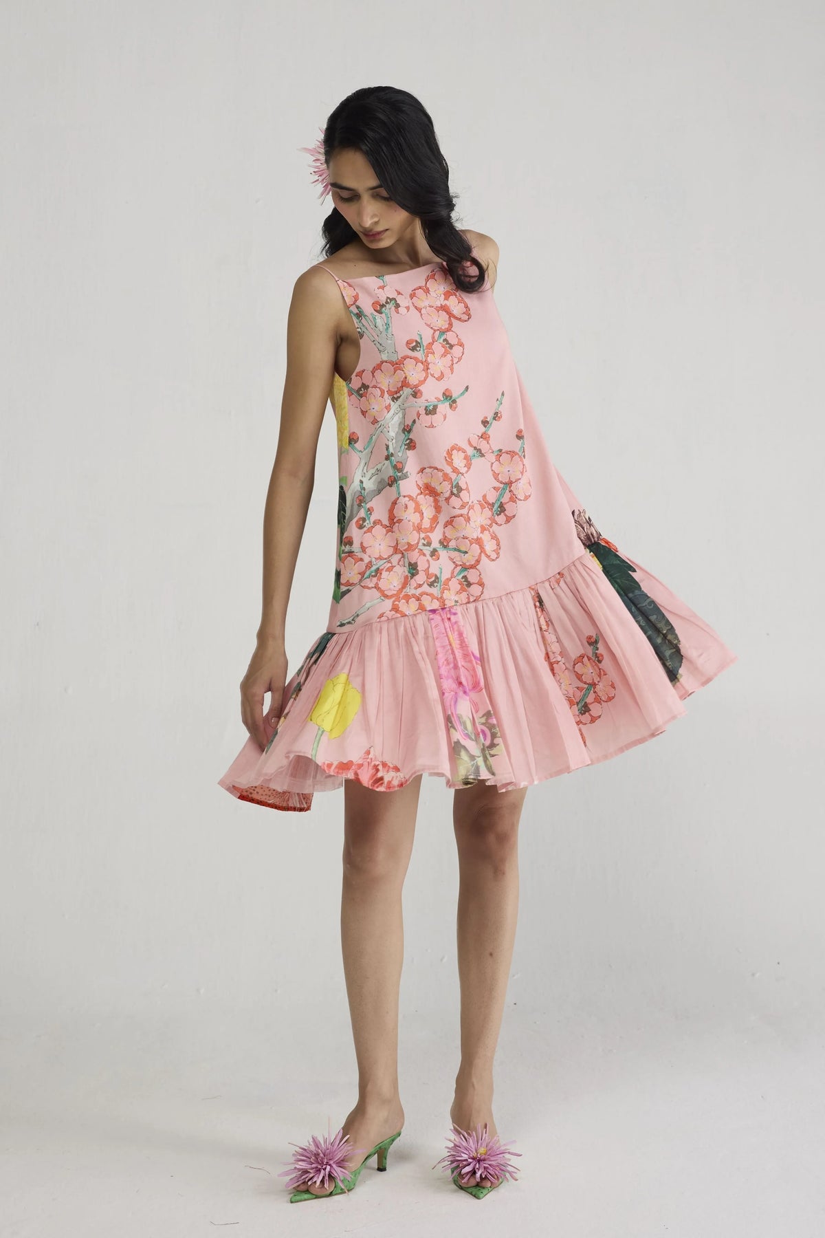 Sakura Short Frill Dress