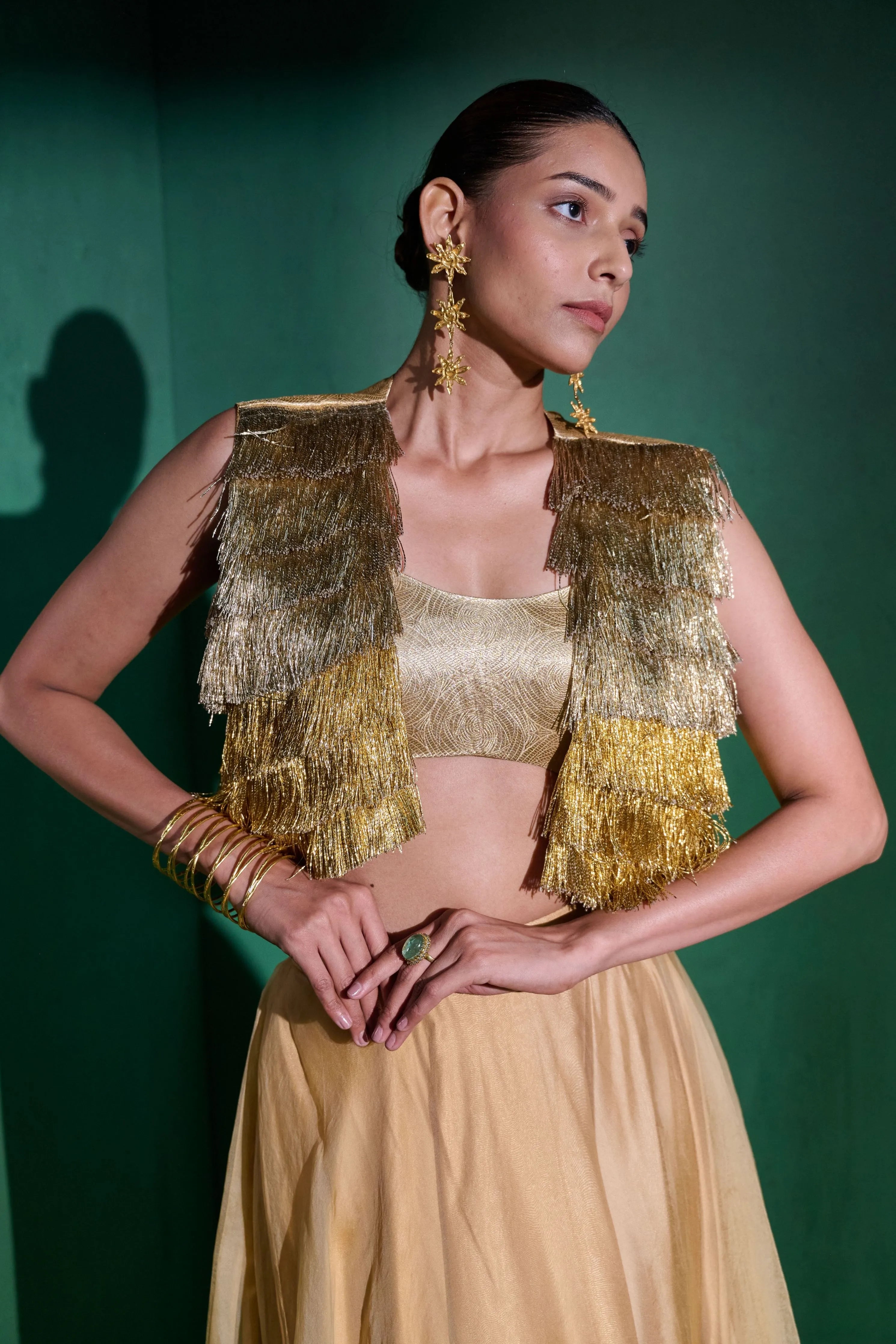 Shimmer Shift Skirt