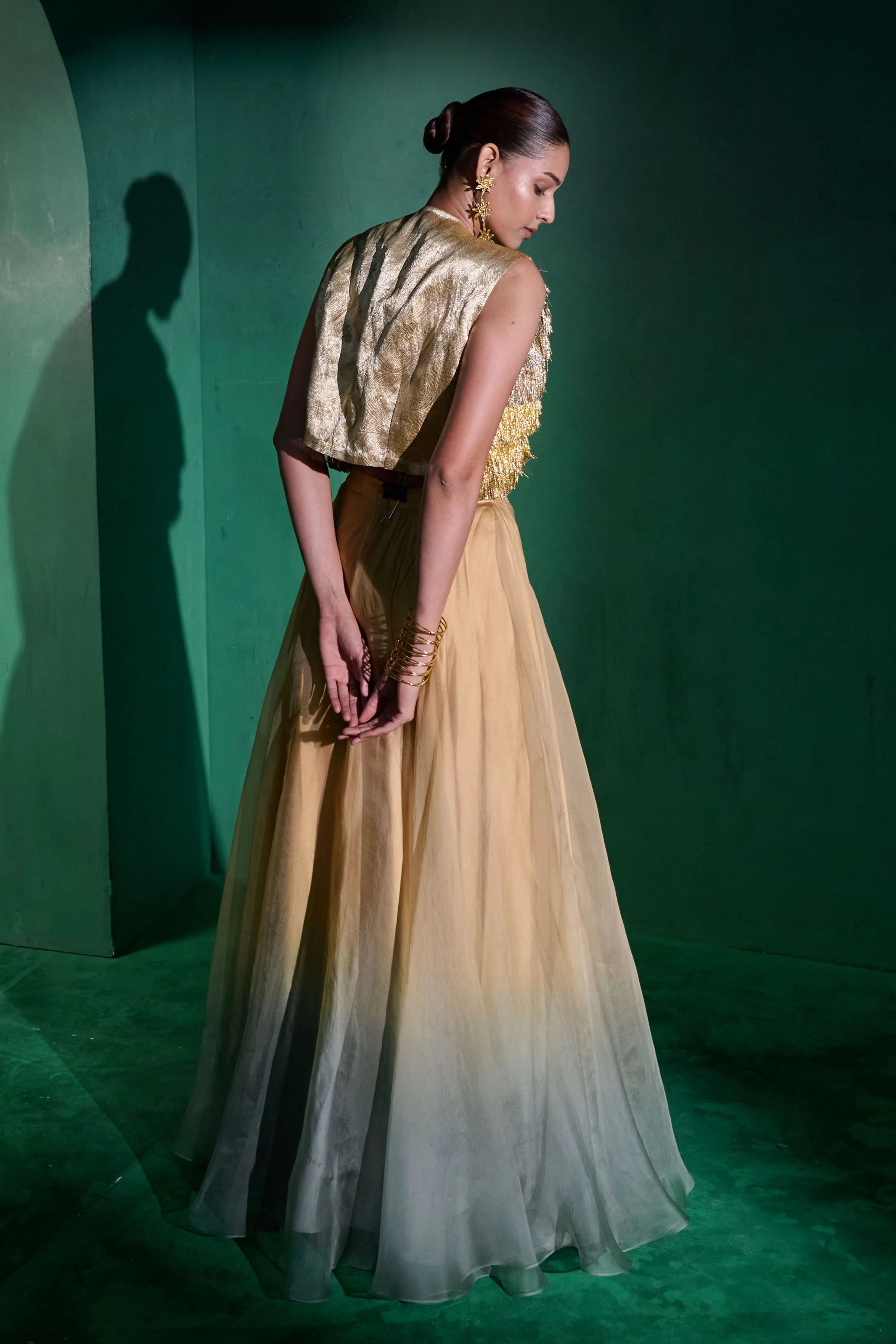 Shimmer Shift Skirt