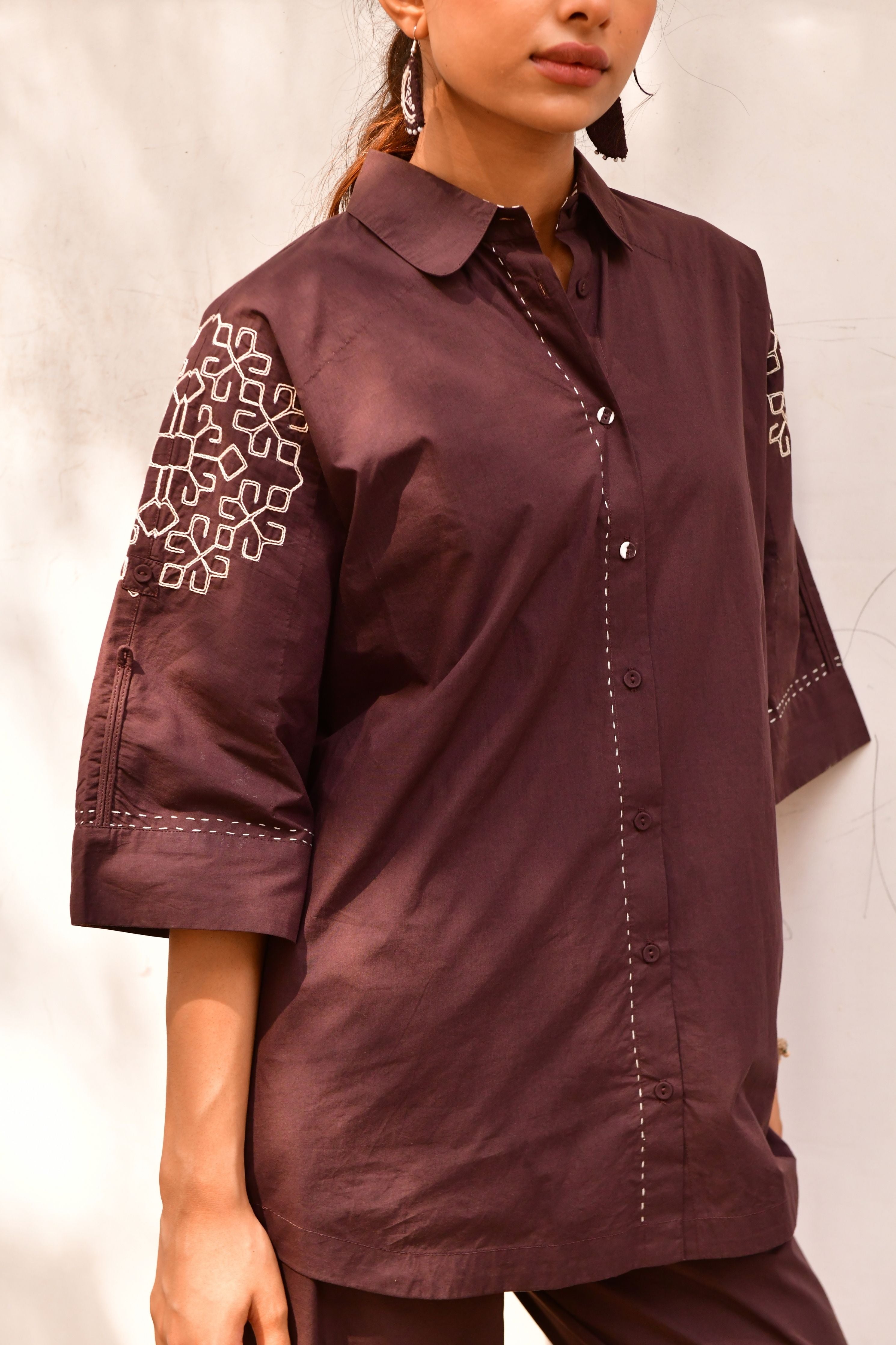Sobo Brown Shirt