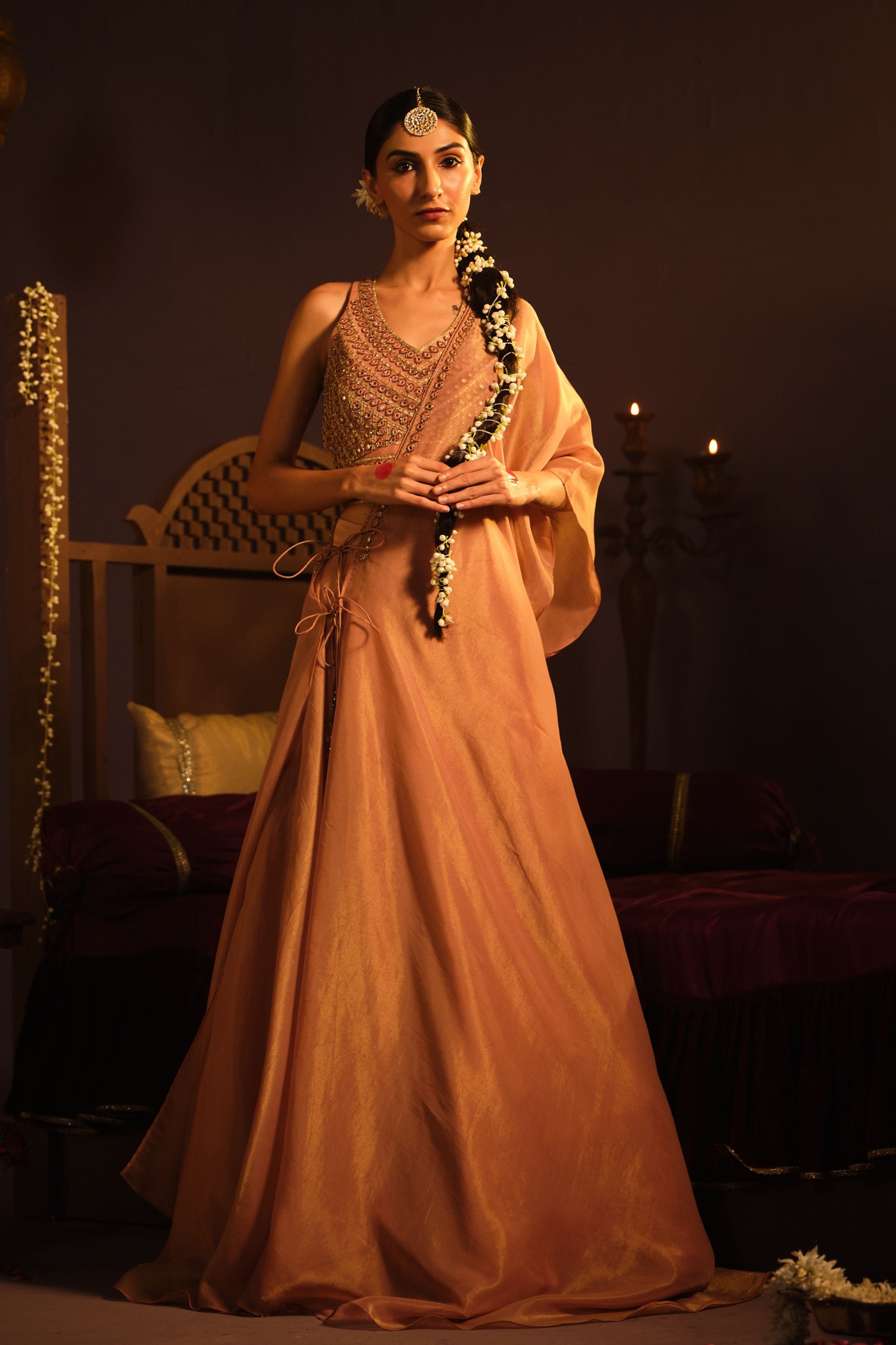 Blush Pink Lehanga Set