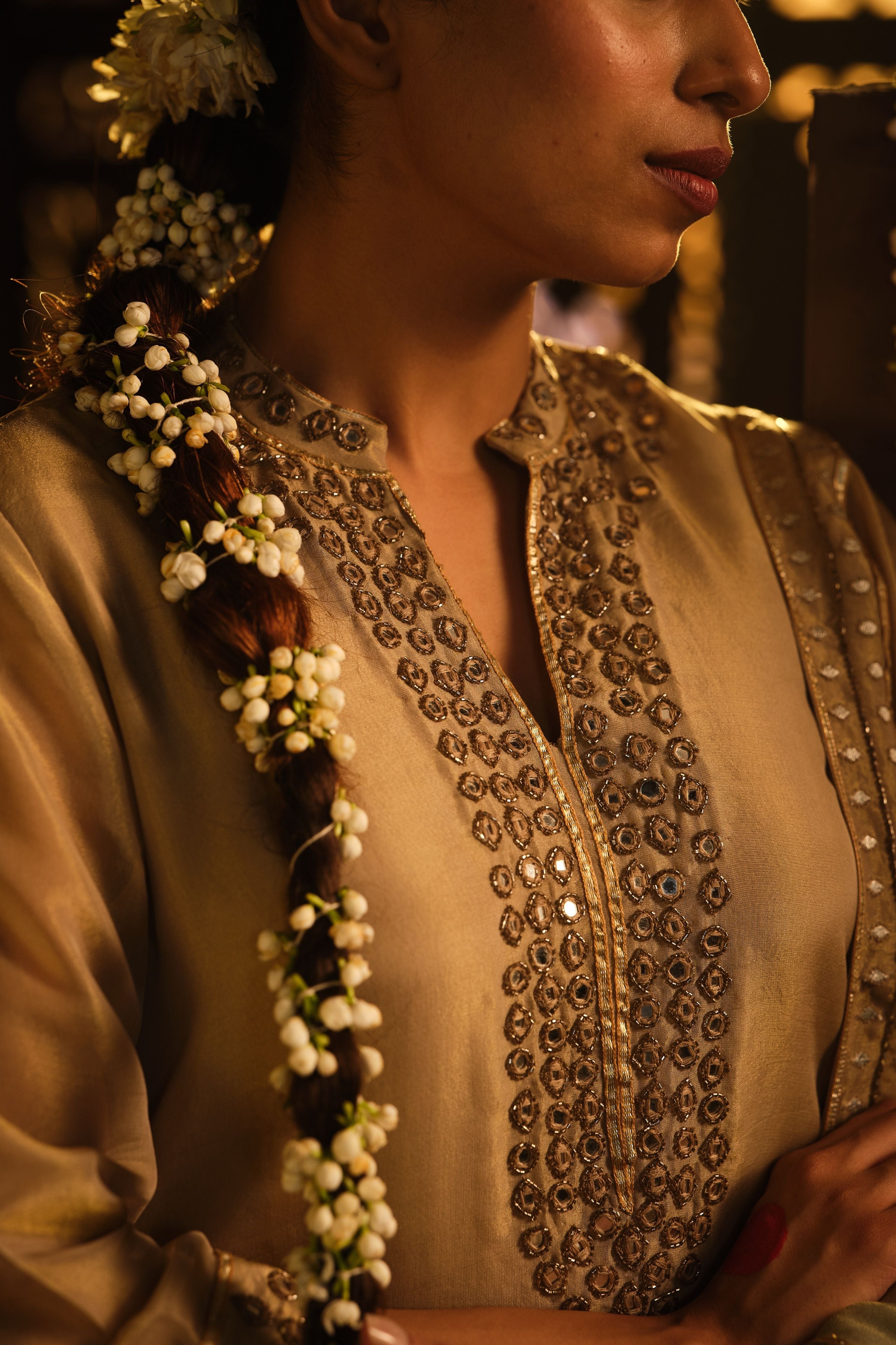 Brown Kurta Set