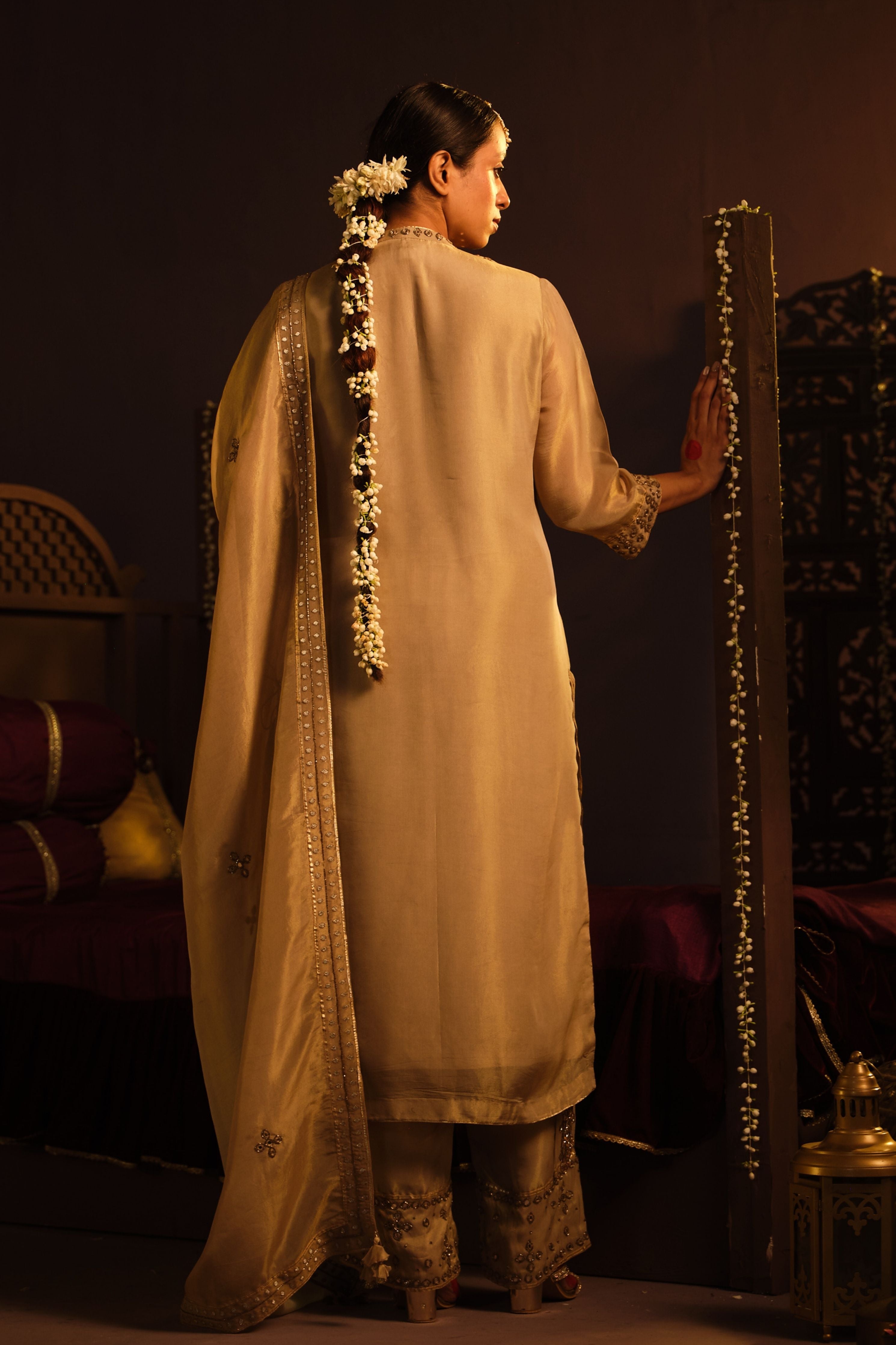 Brown Kurta Set