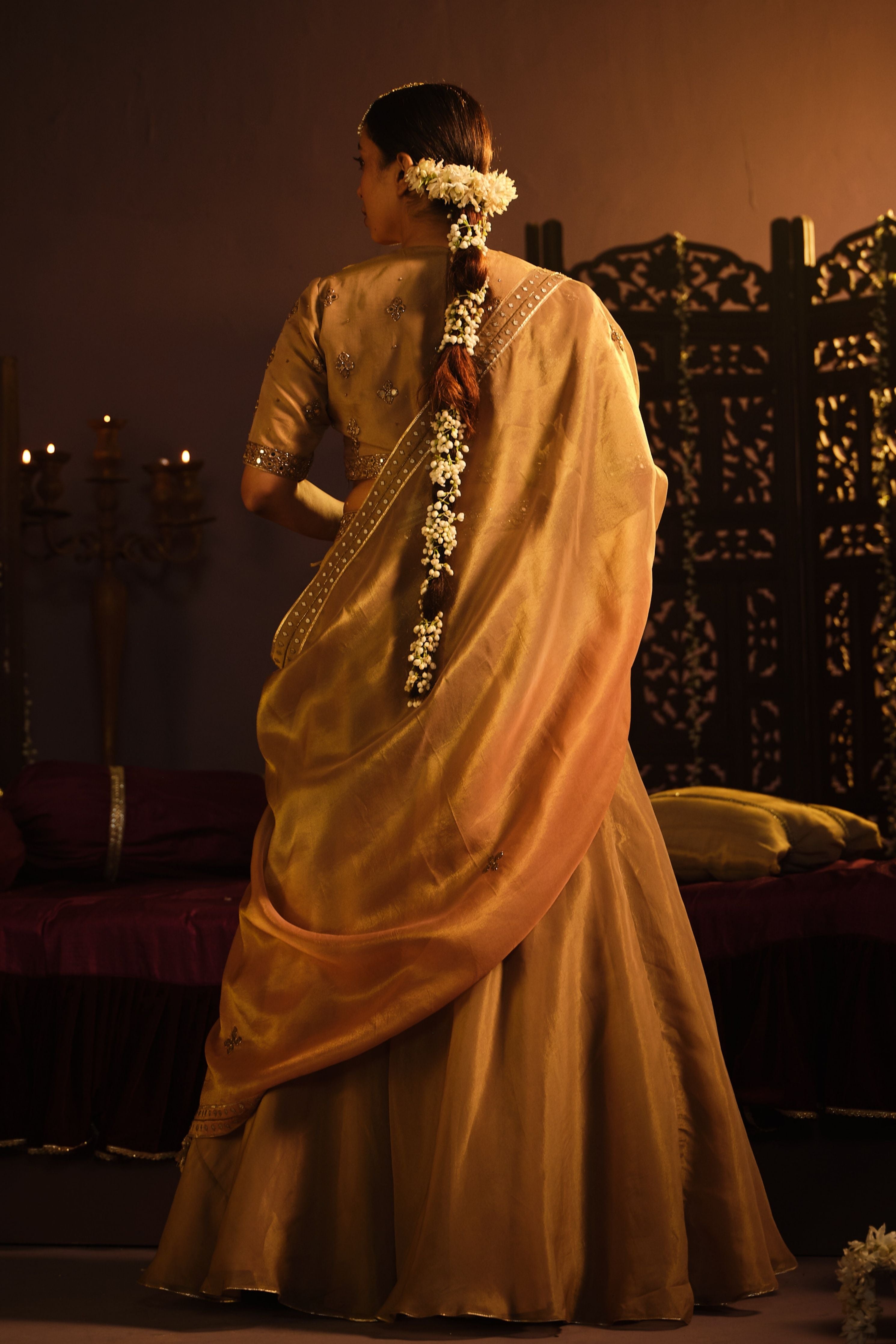 Brown Lehanga Set