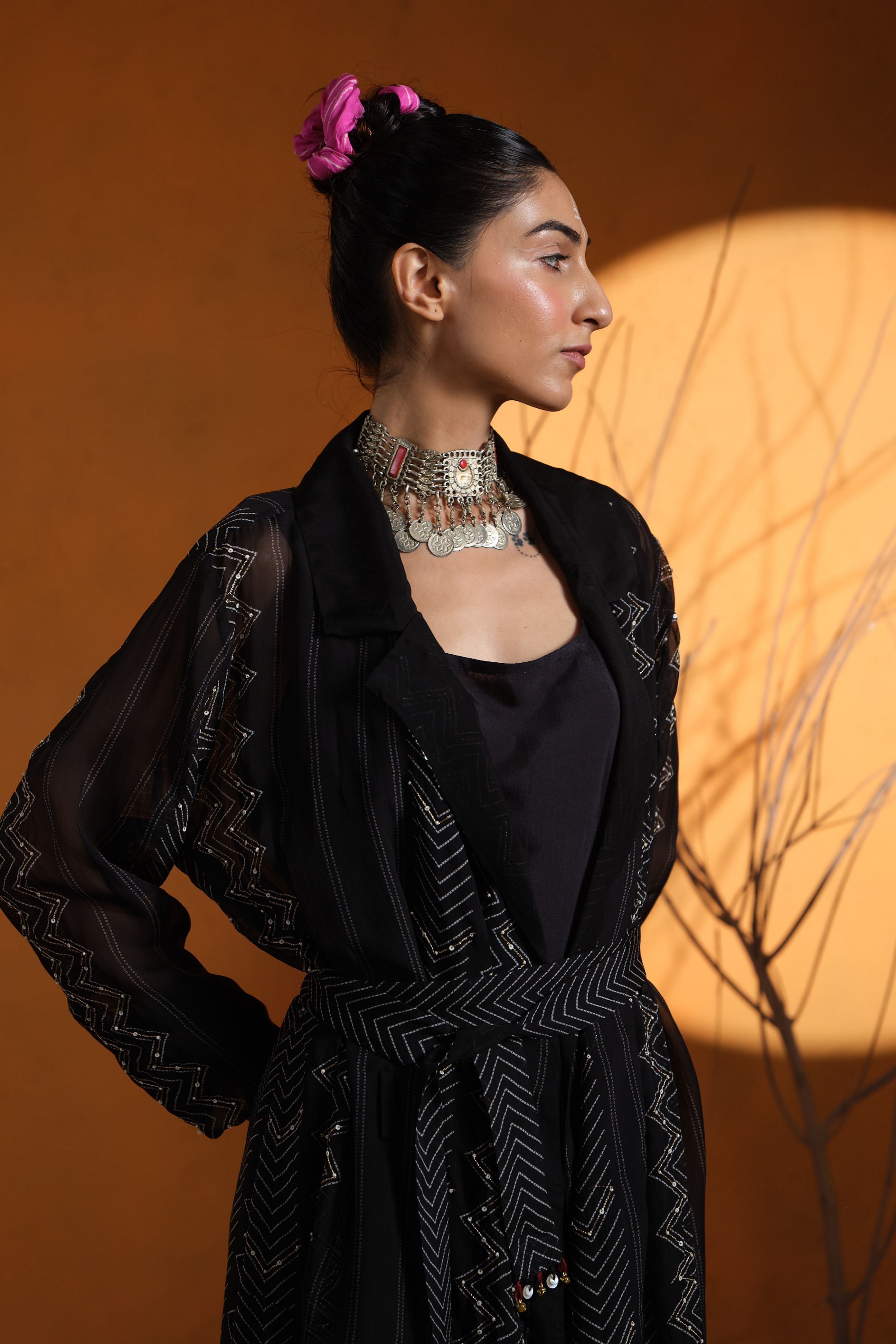 Black Jacket Set