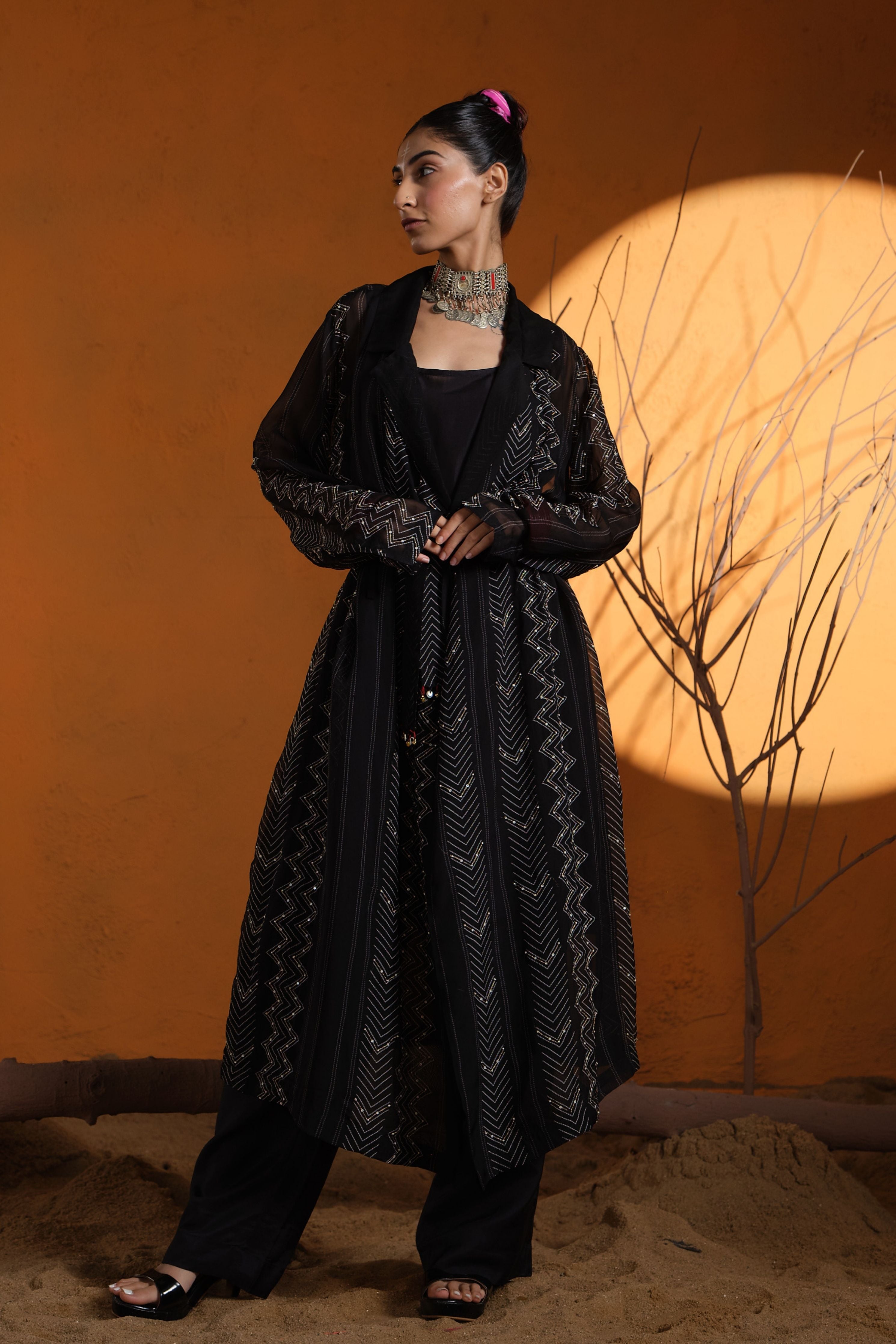 Black Jacket Set