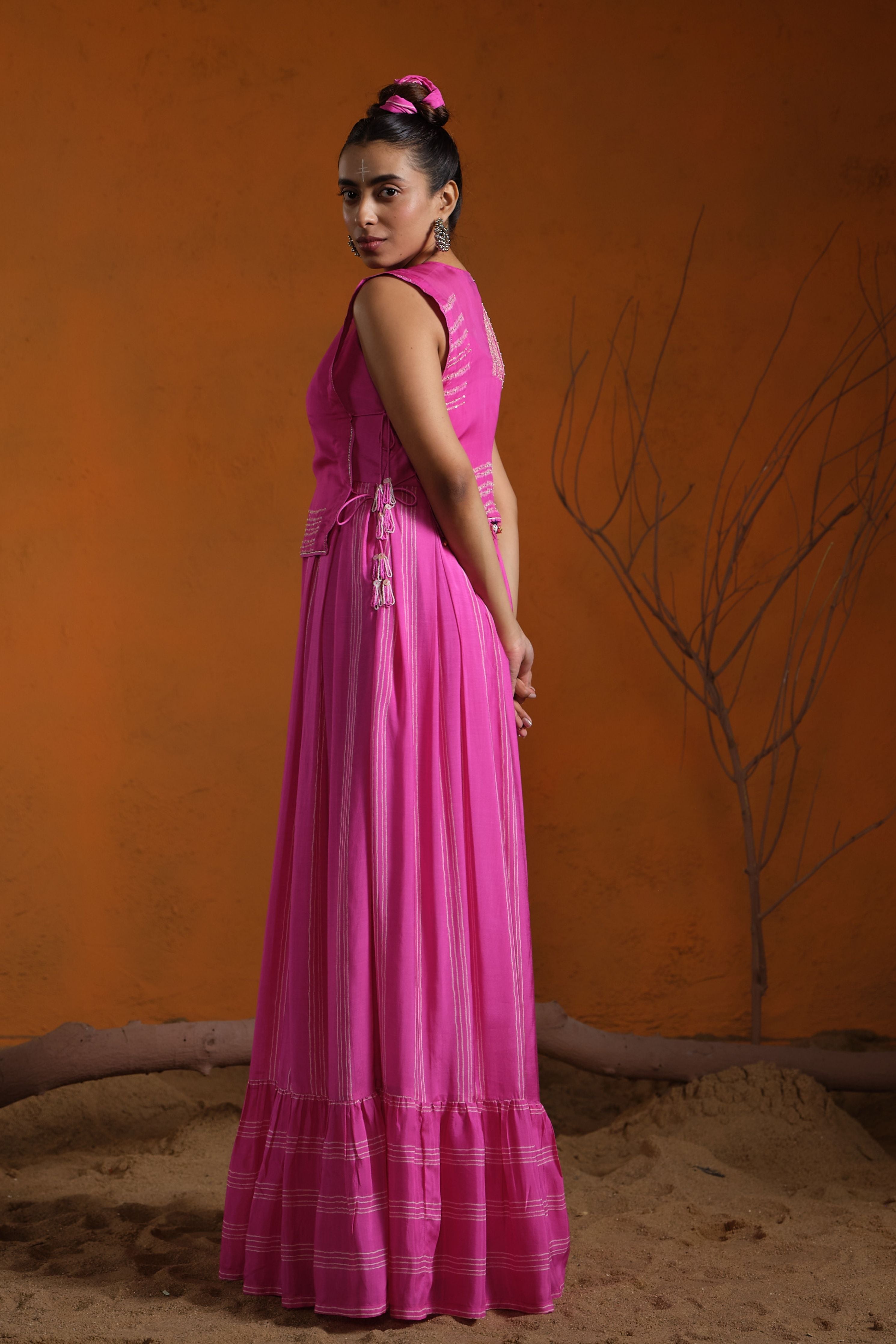 Noodle Strap Maxi Dress