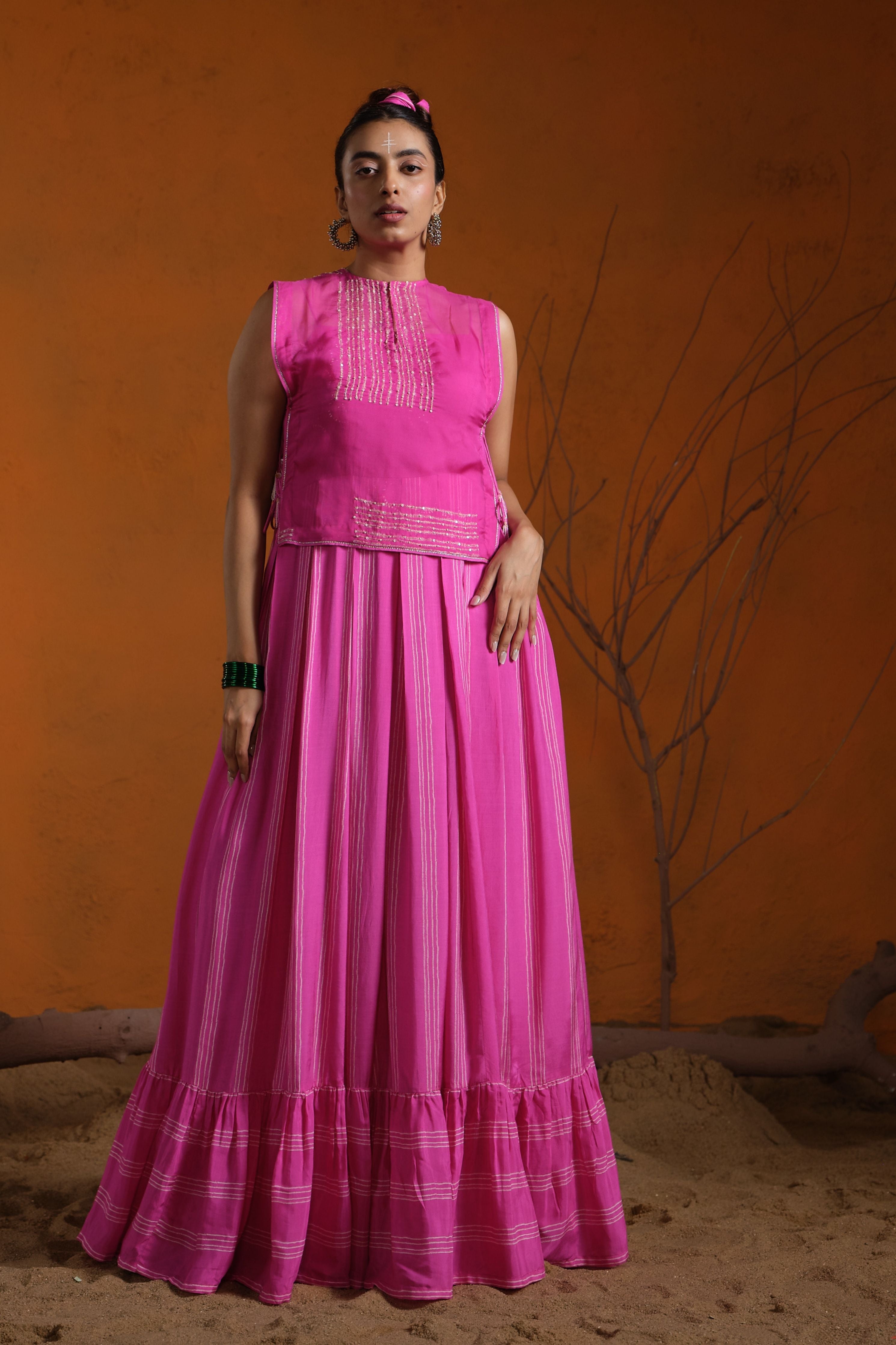 Noodle Strap Maxi Dress
