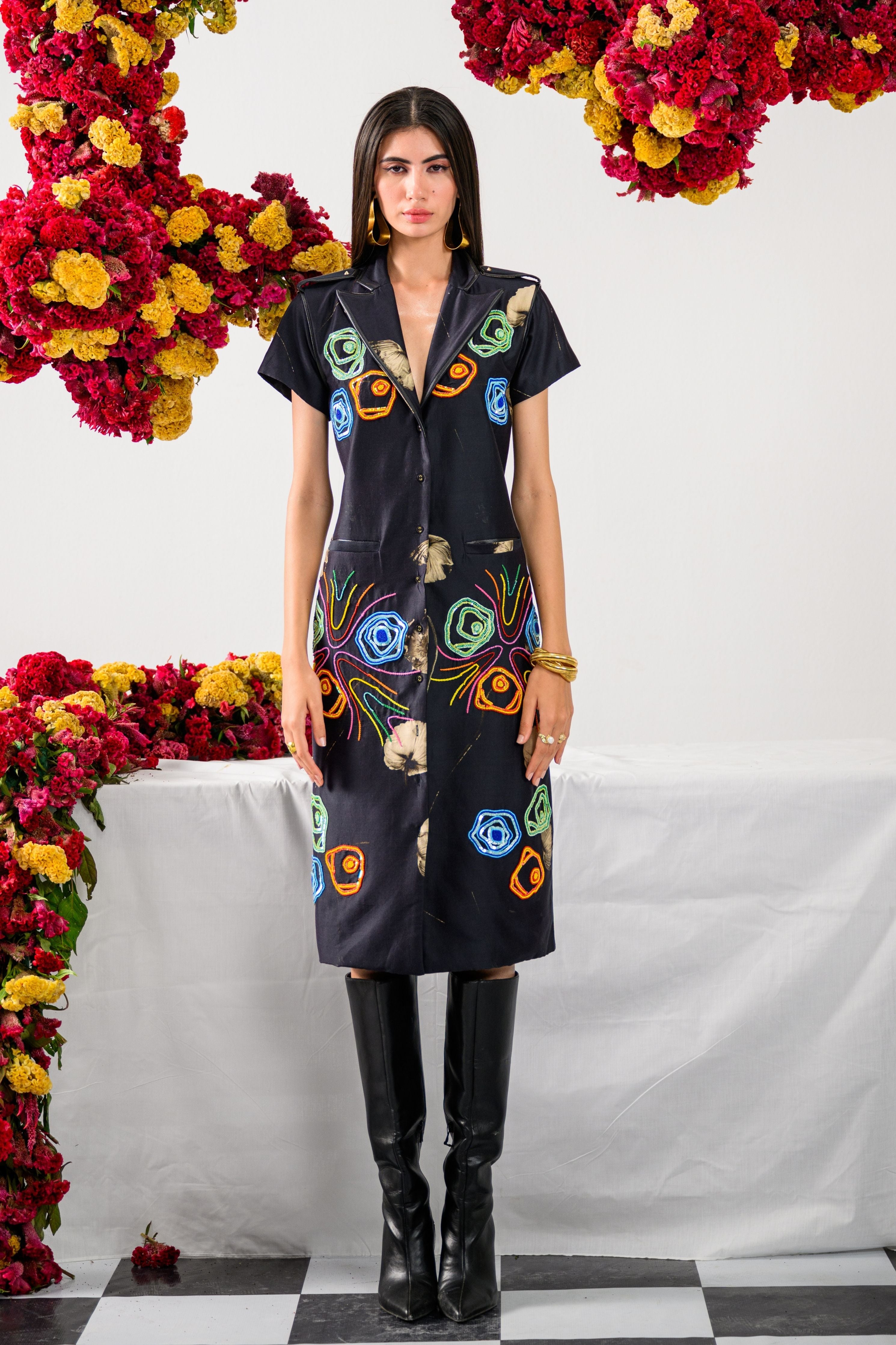 Aurora Trench Dress