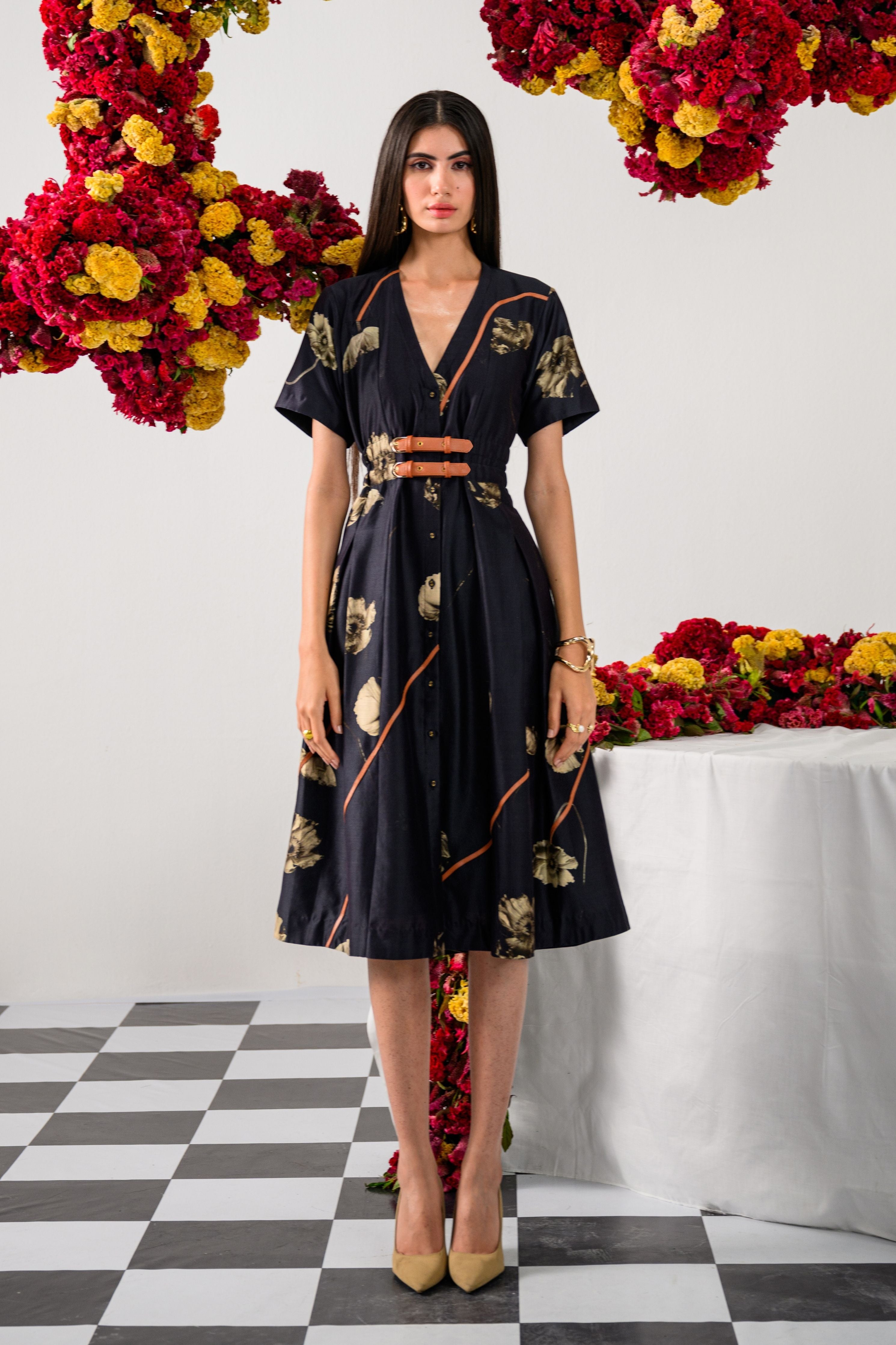 Elina Flare Dress