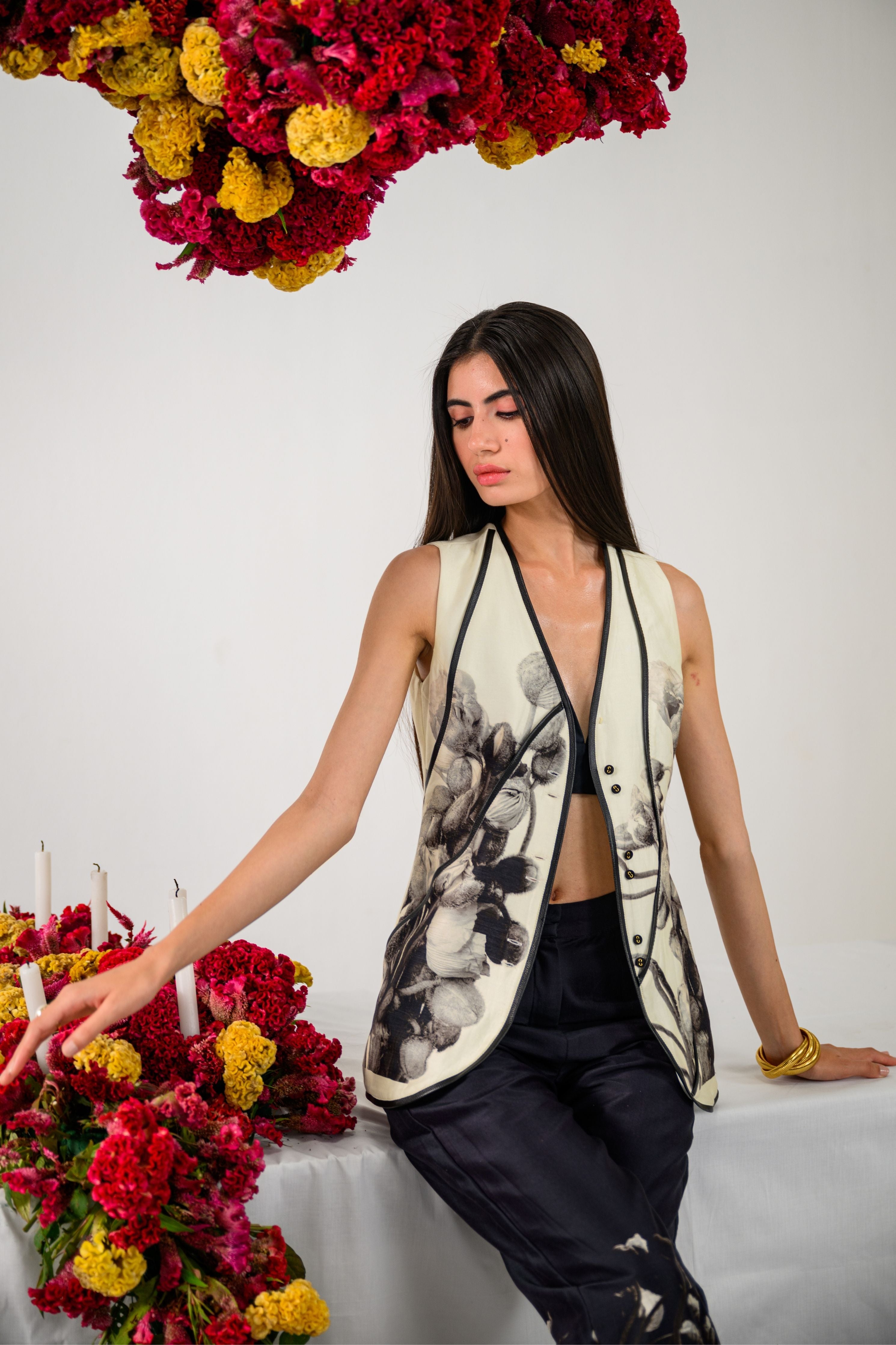 Ivory Whisper Waistcoat