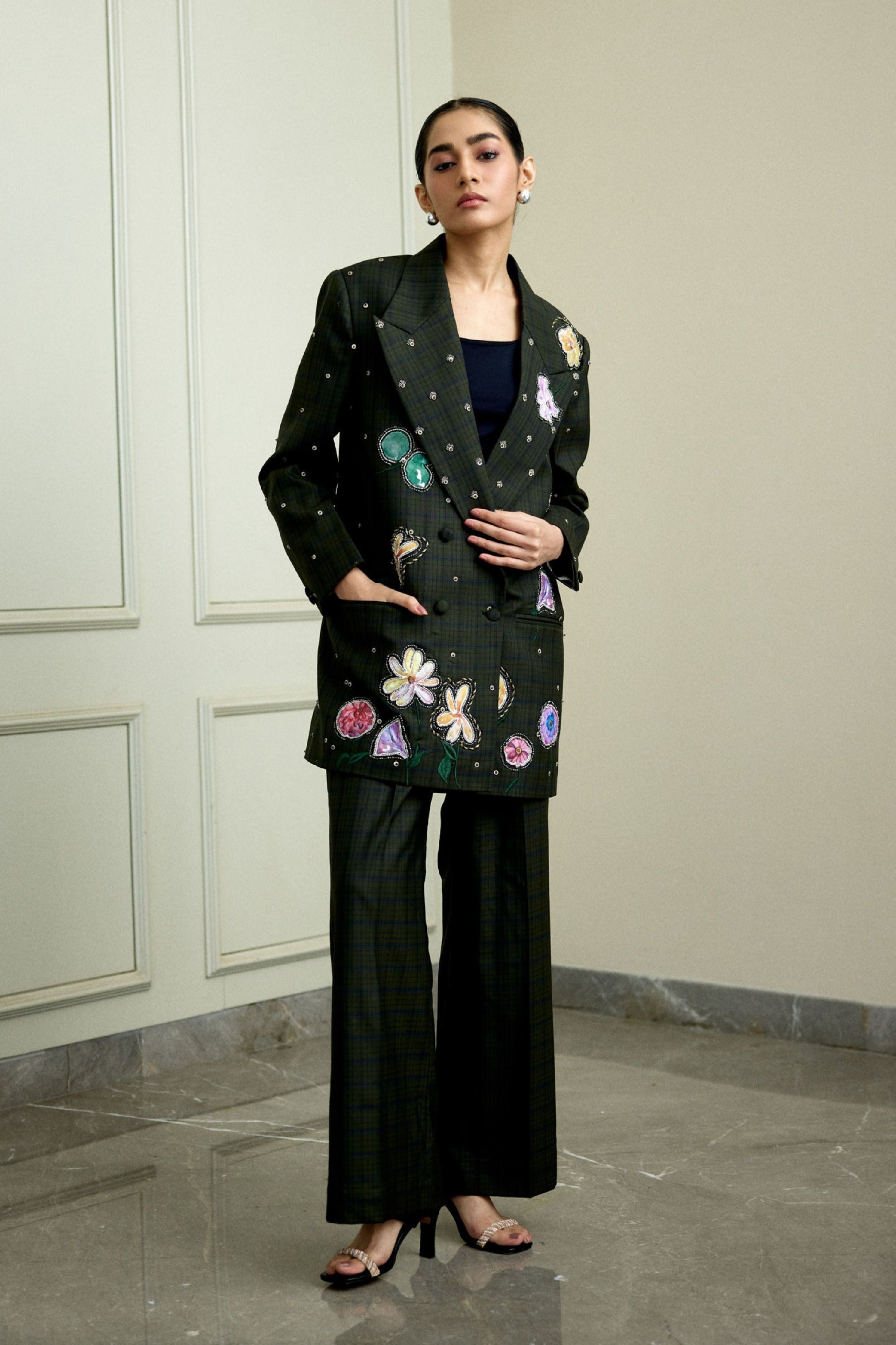 Wildflower Blazer Set