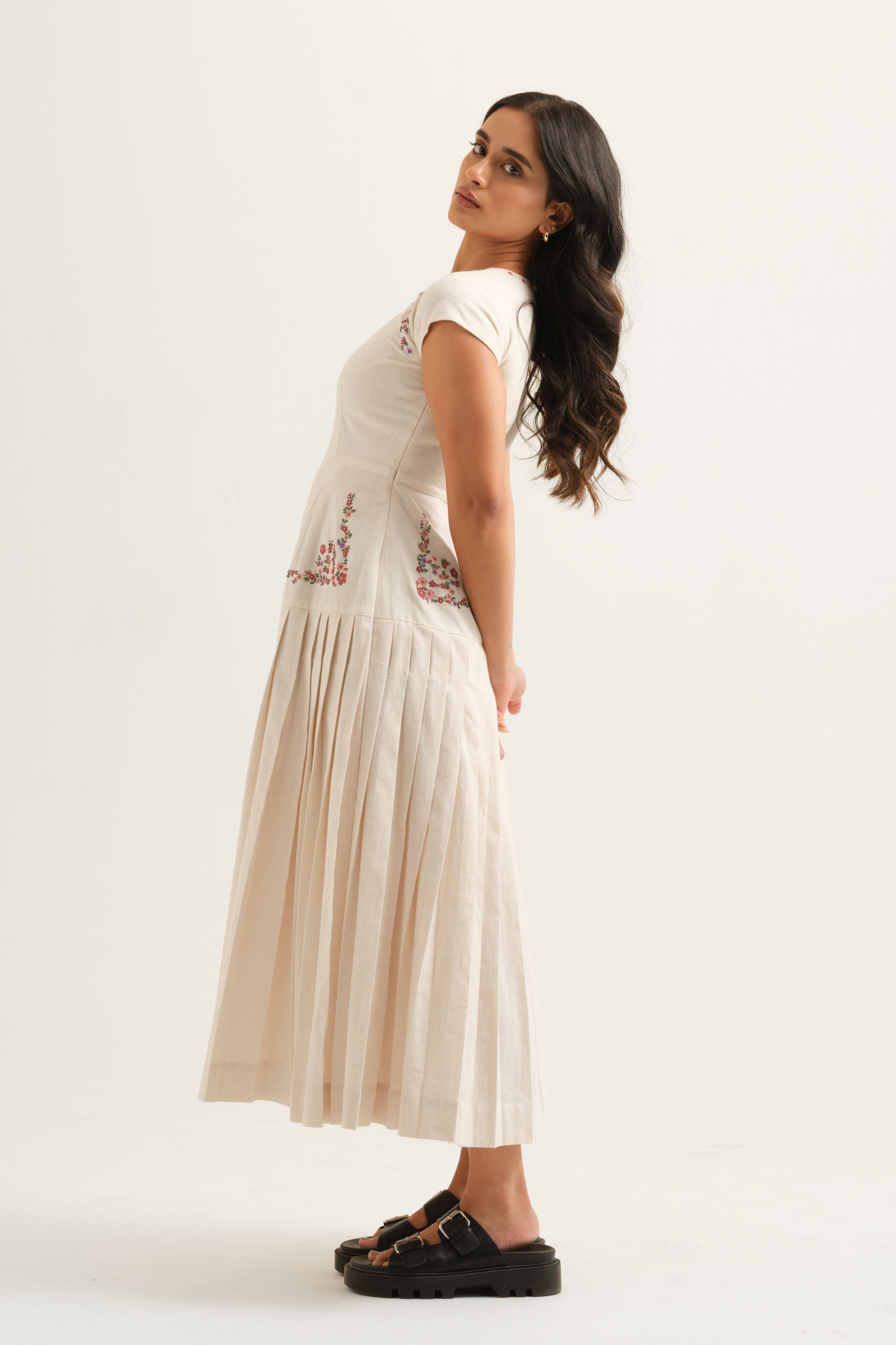 Nuri Pleated Dress