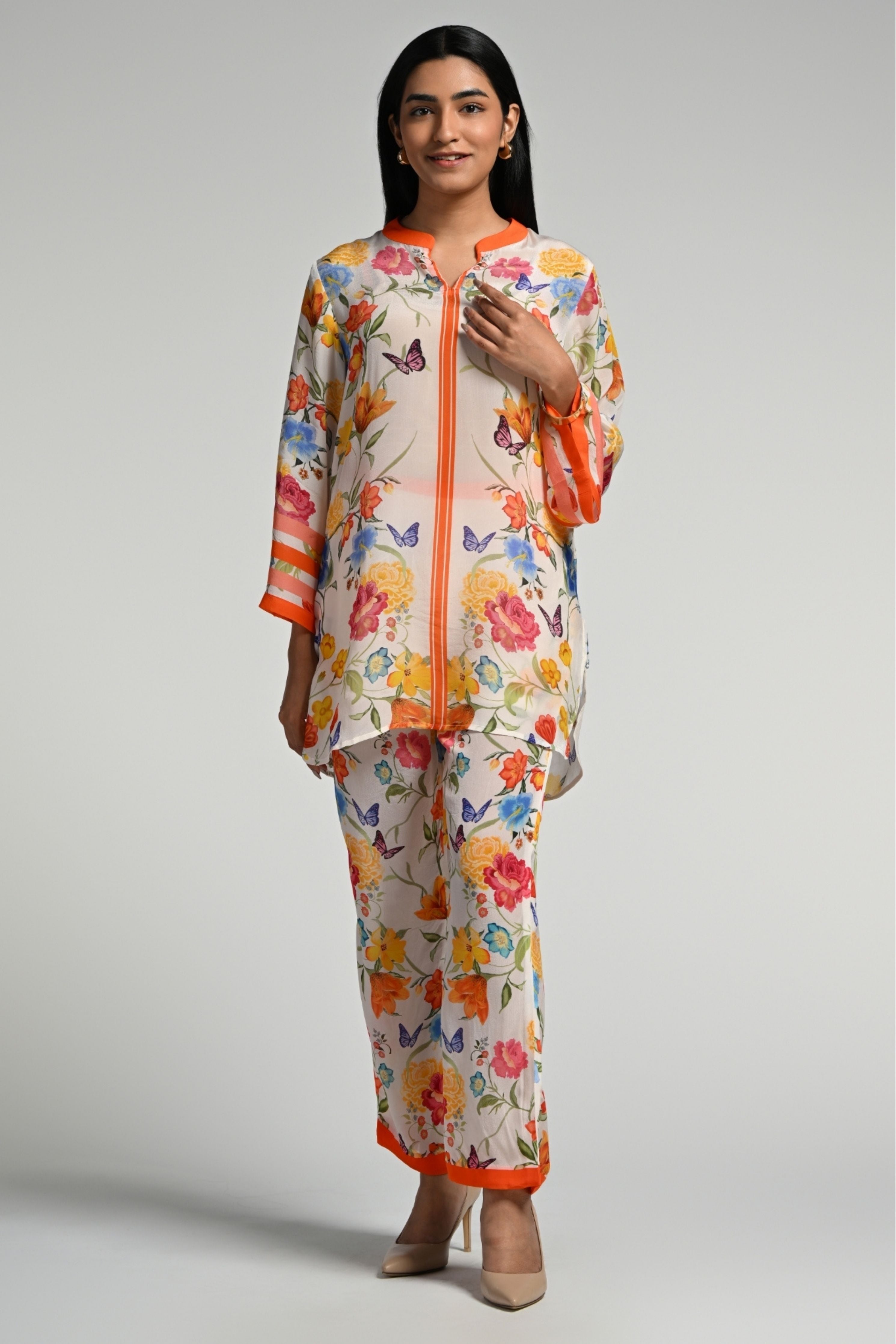 Papillion Garden  Co-ord Set