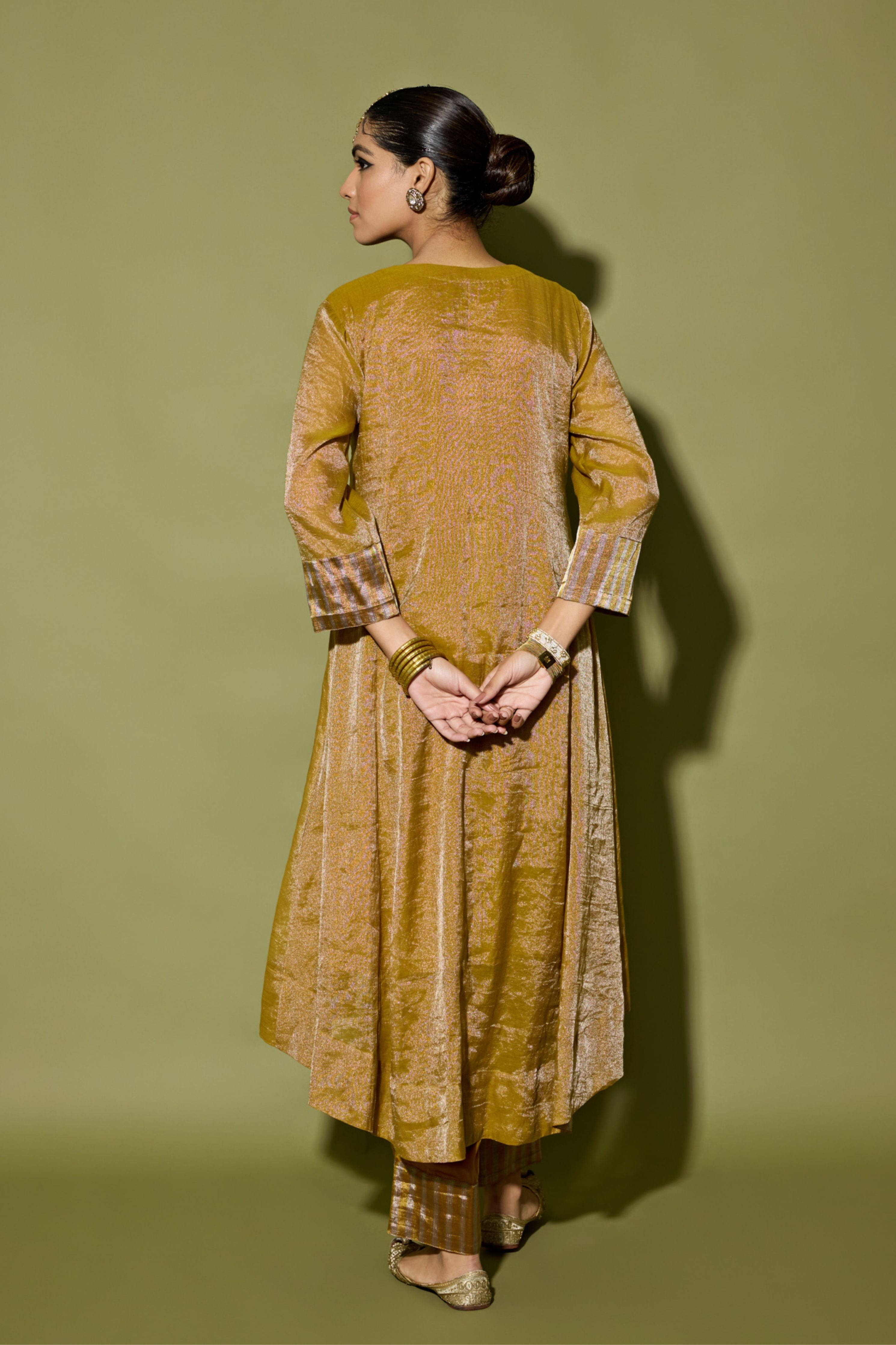 Asymmetrical Kurta Set