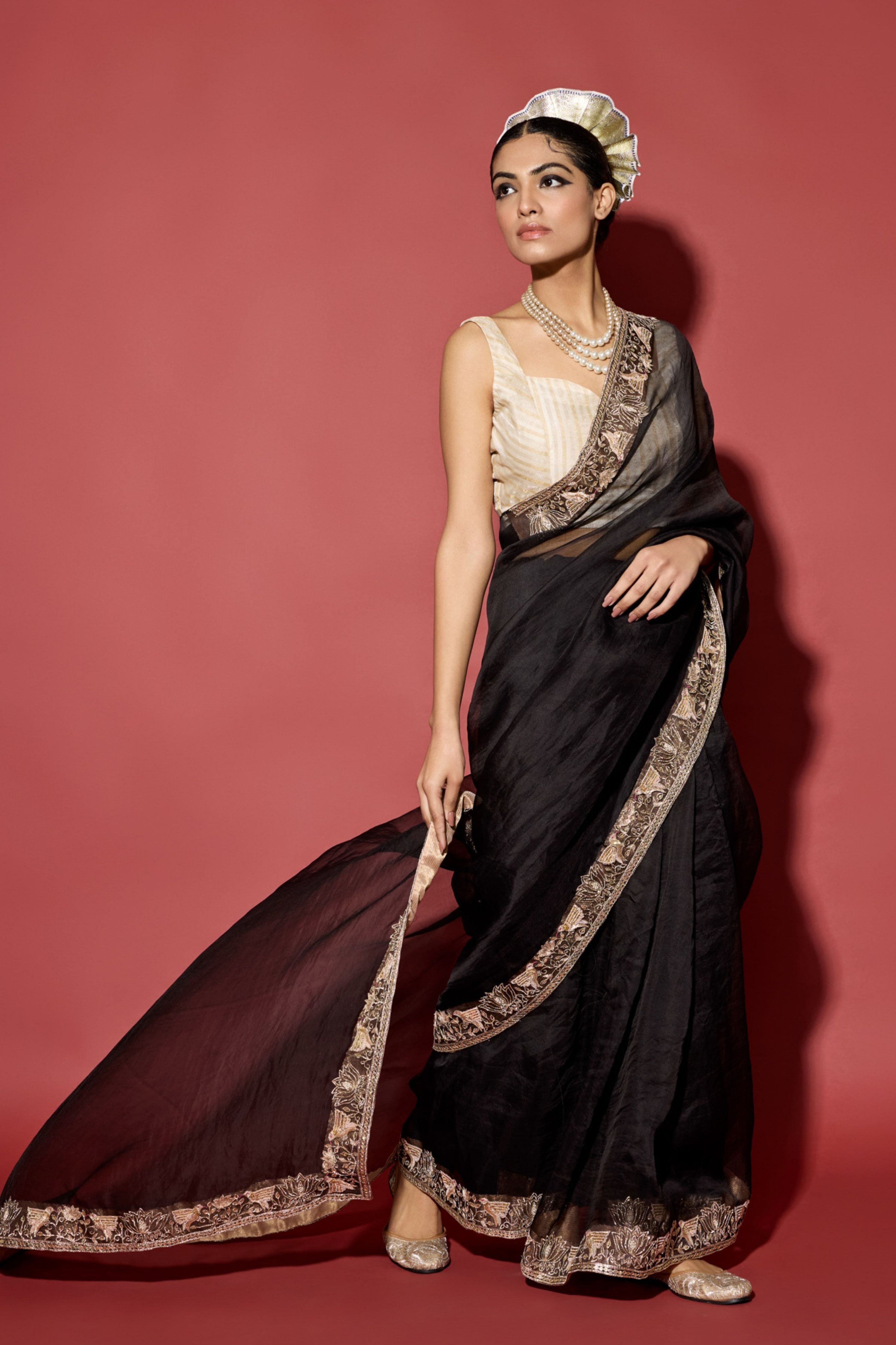 Silk Organza Saree