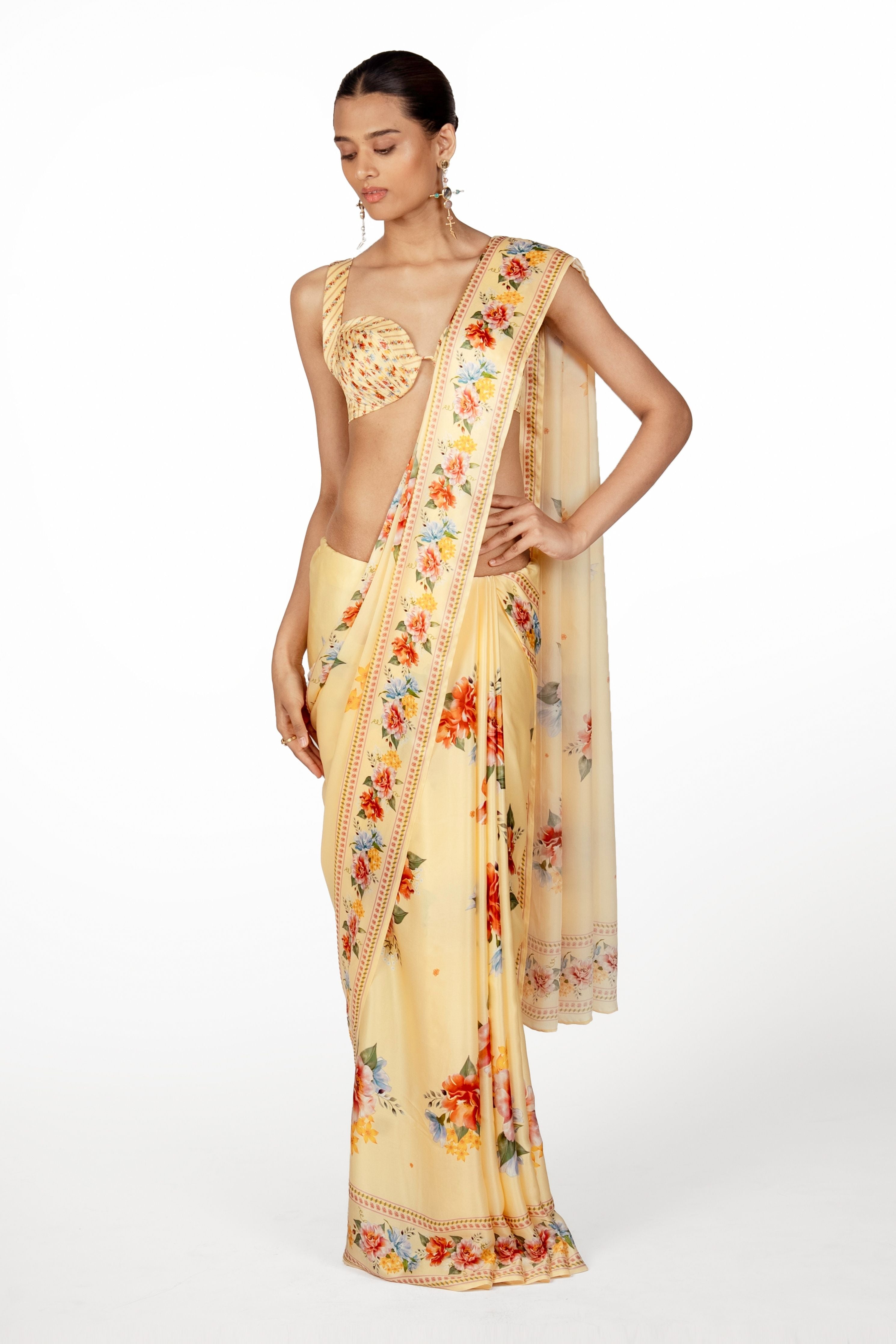 Zinnia Saree
