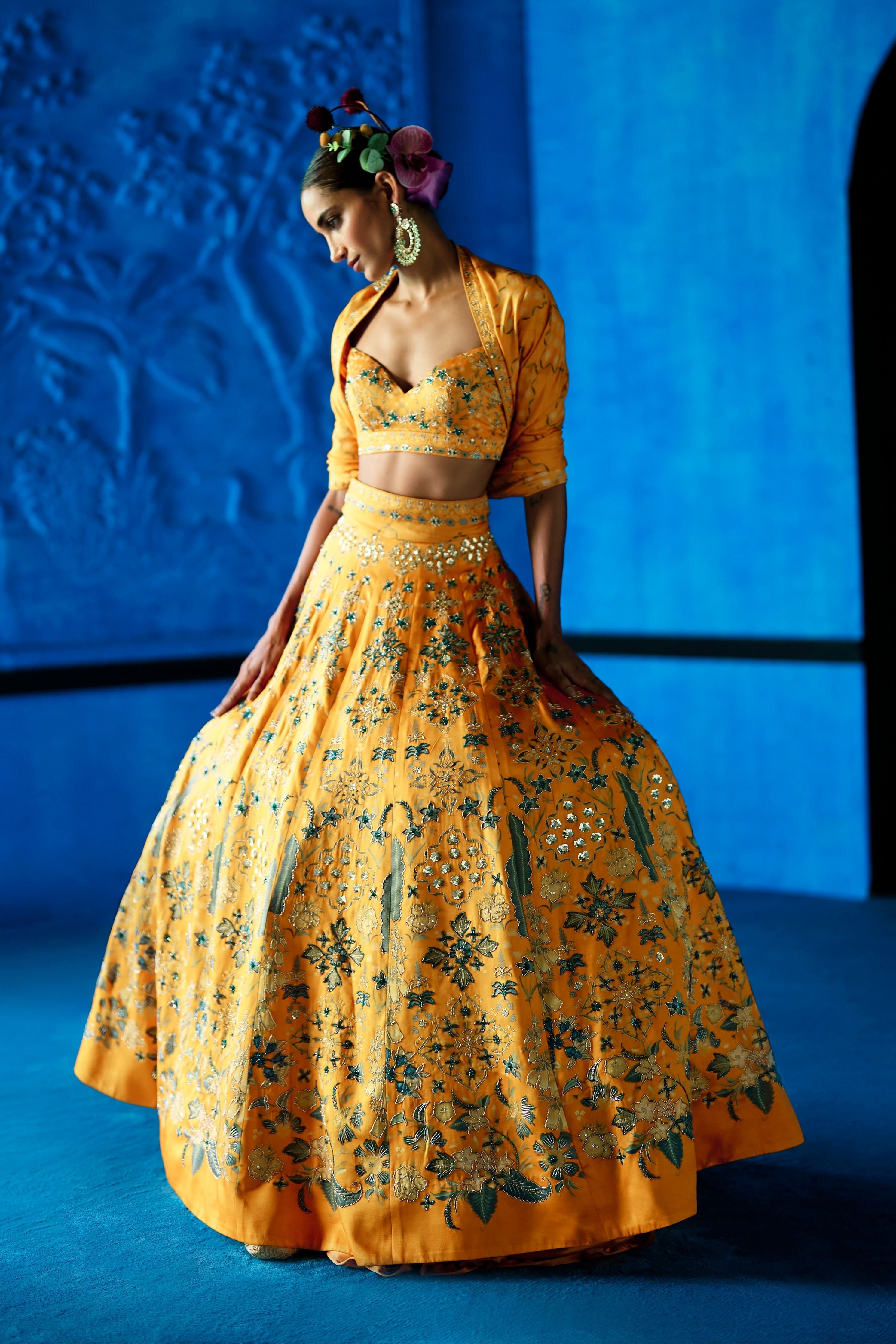 Golden Hour Lehenga Set