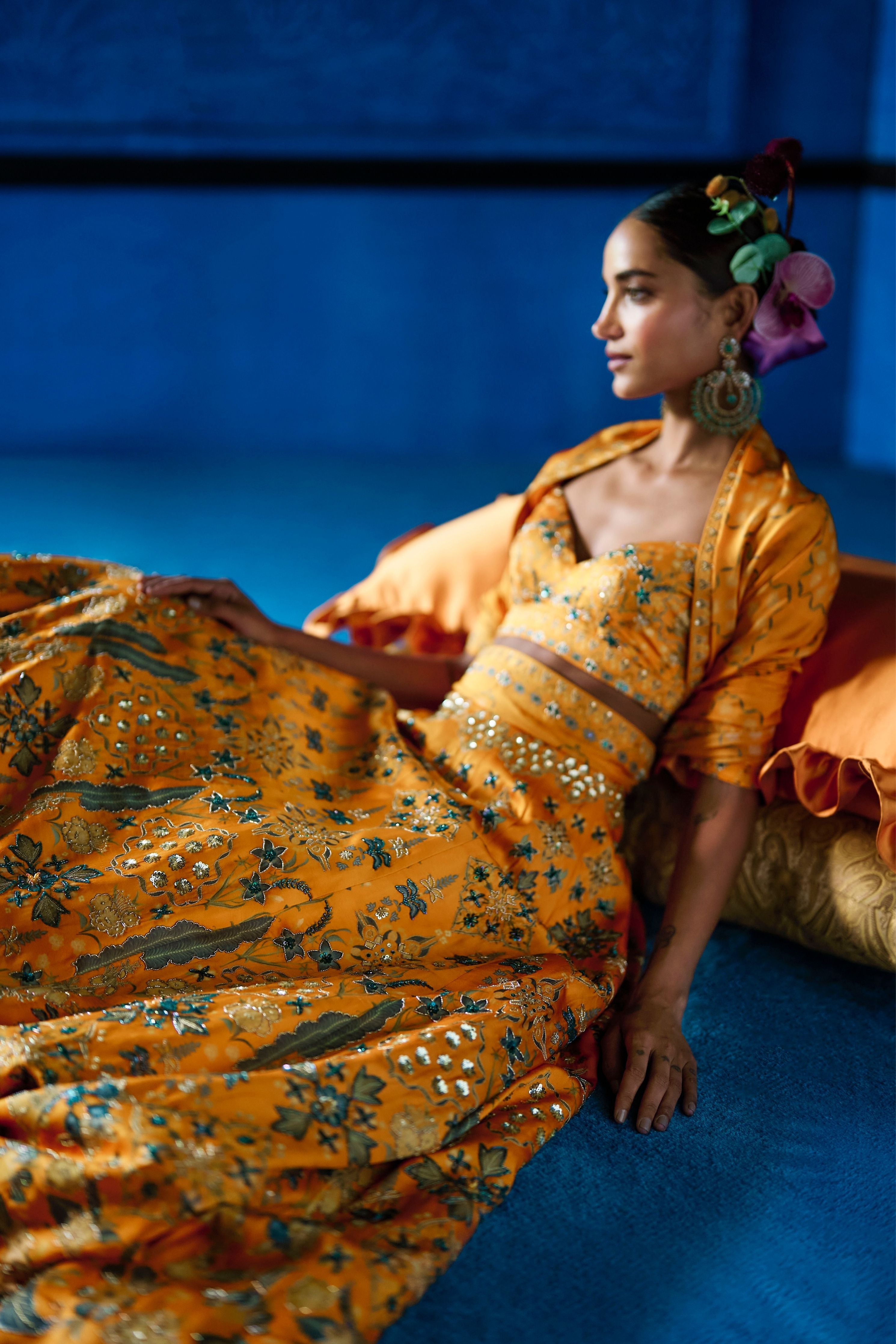 Golden Hour Lehenga Set