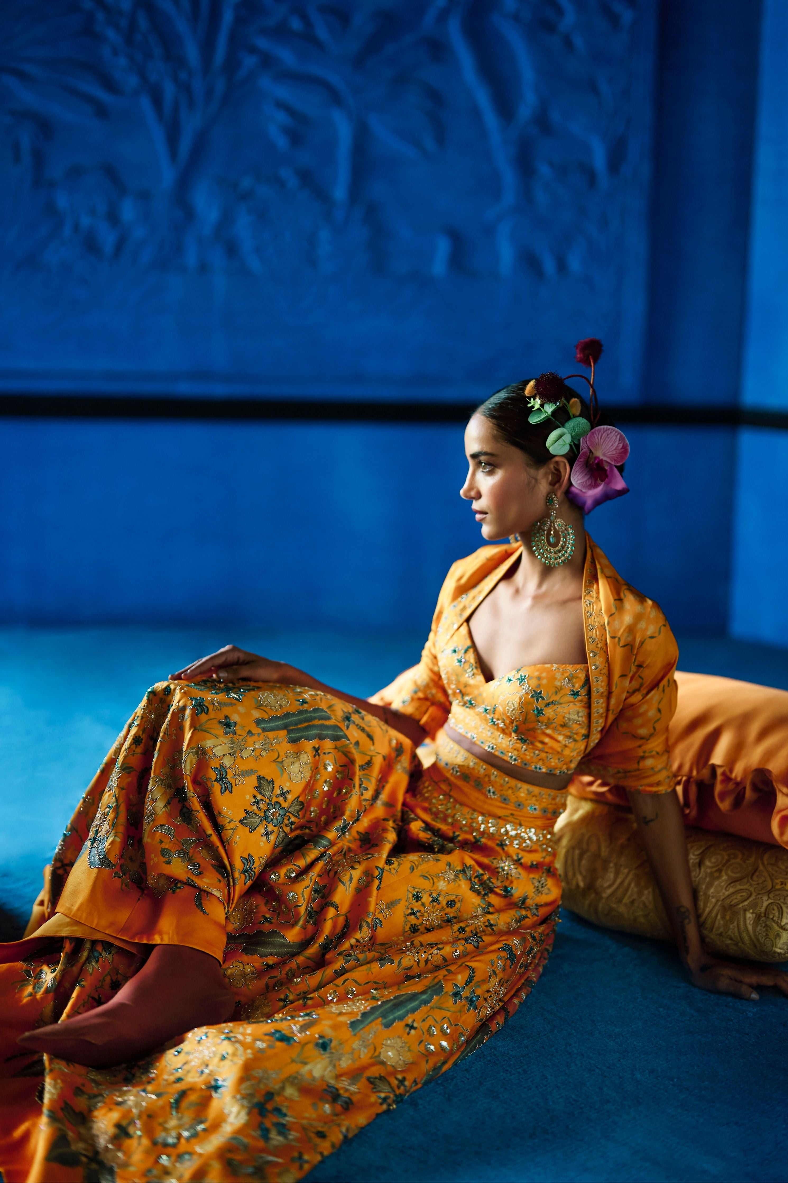 Golden Hour Lehenga Set