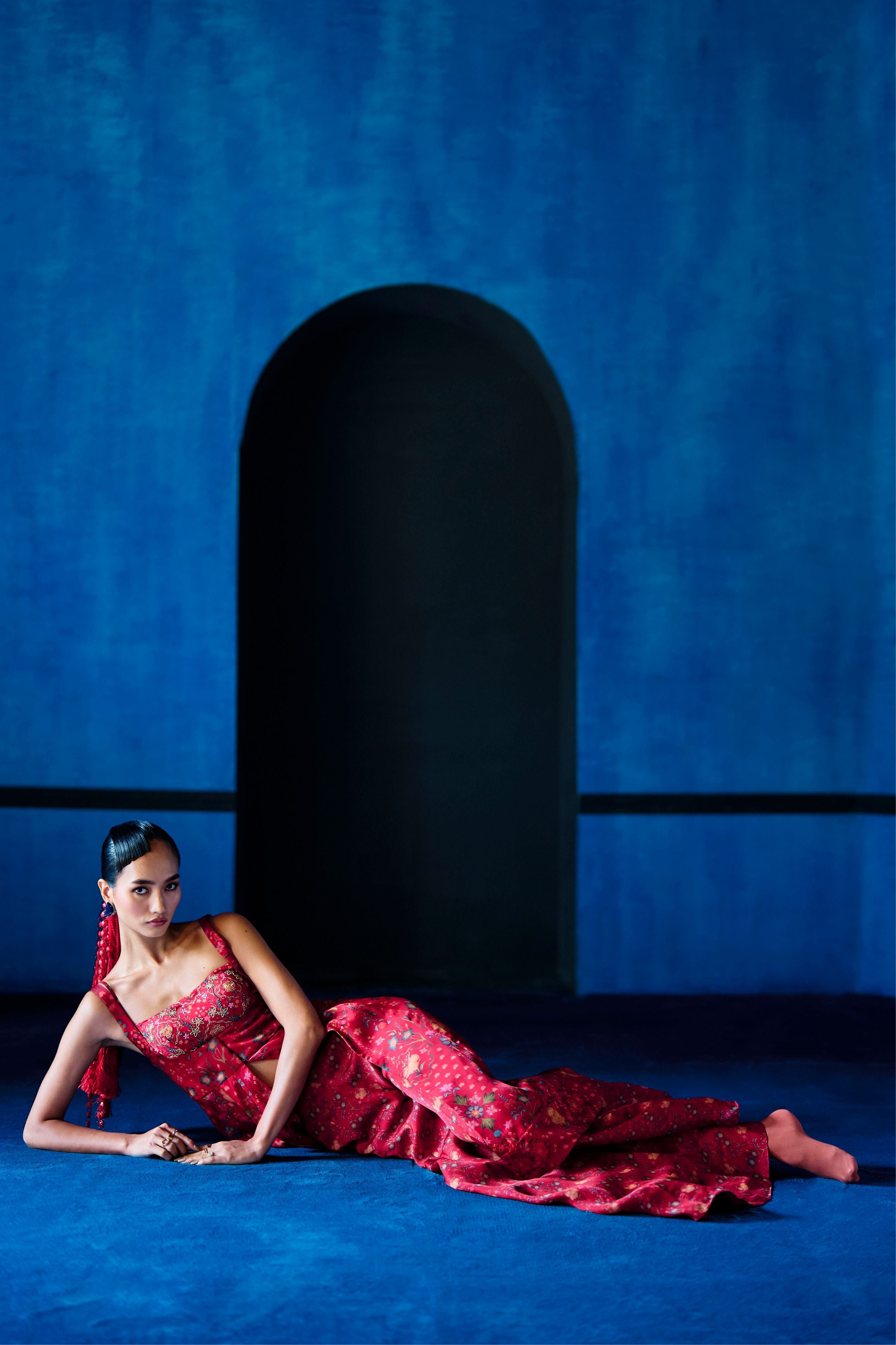 The Inner Circle Anarkali Sharara Set