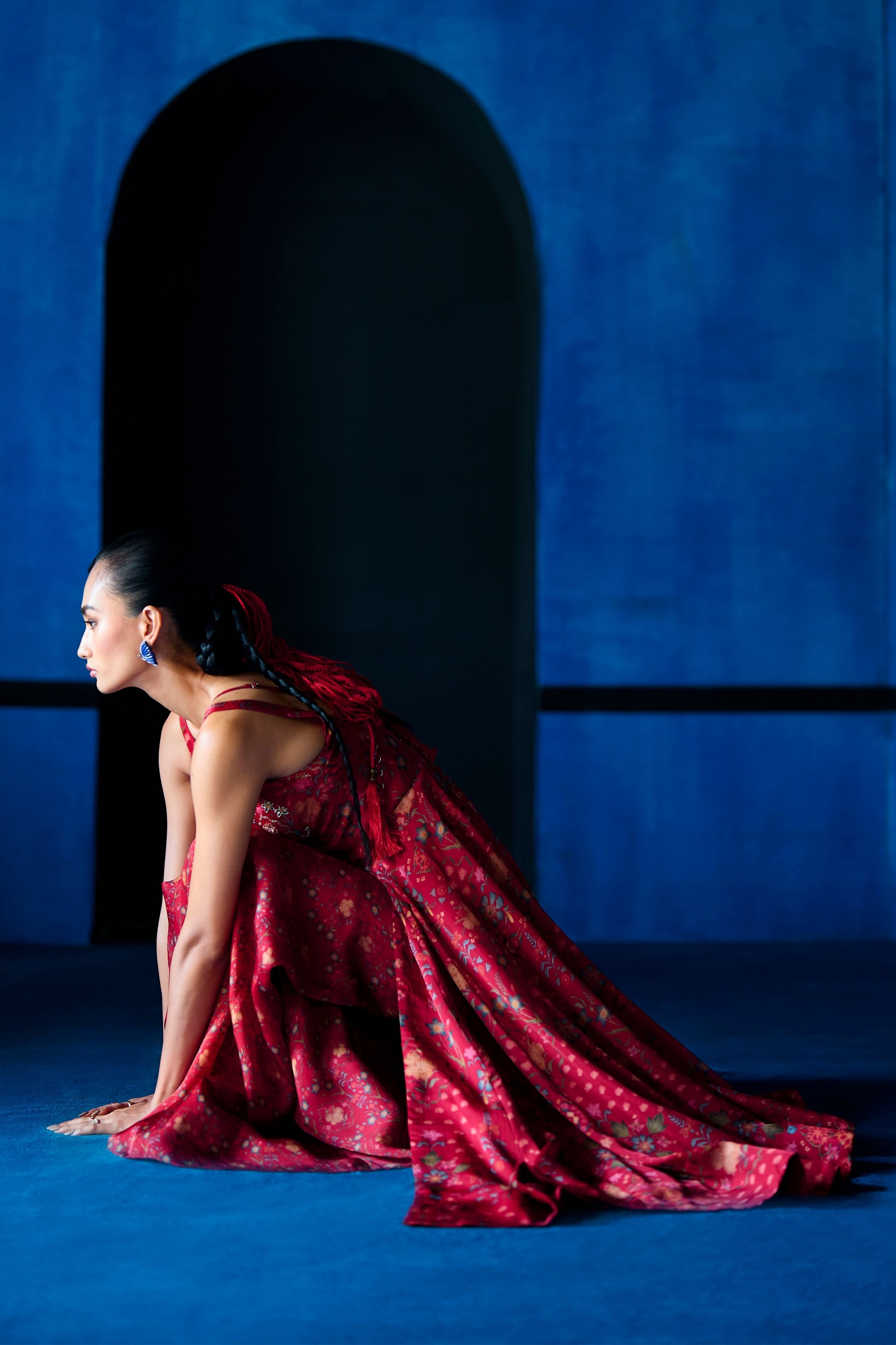 The Inner Circle Anarkali Sharara Set