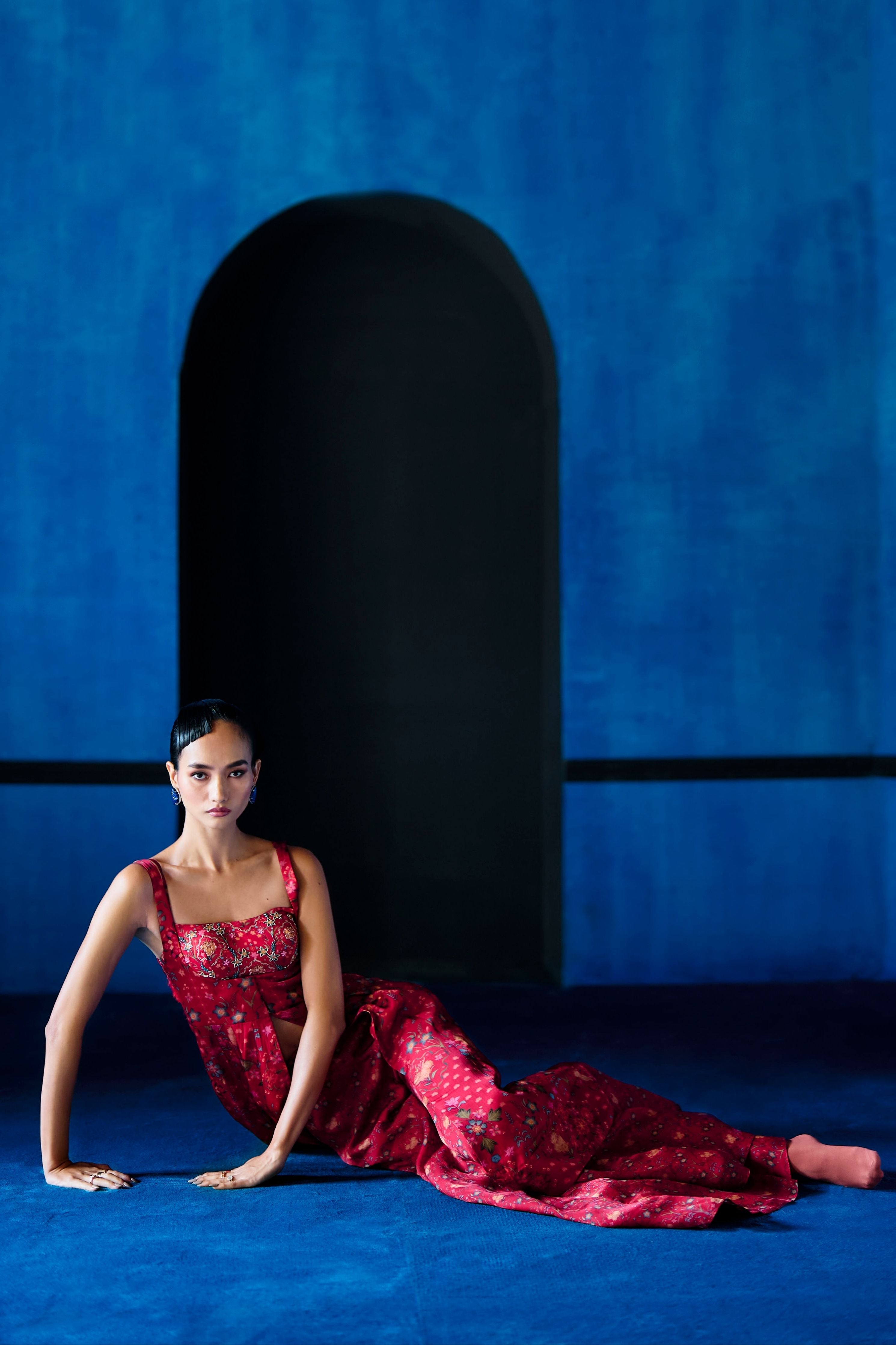 The Inner Circle Anarkali Sharara Set