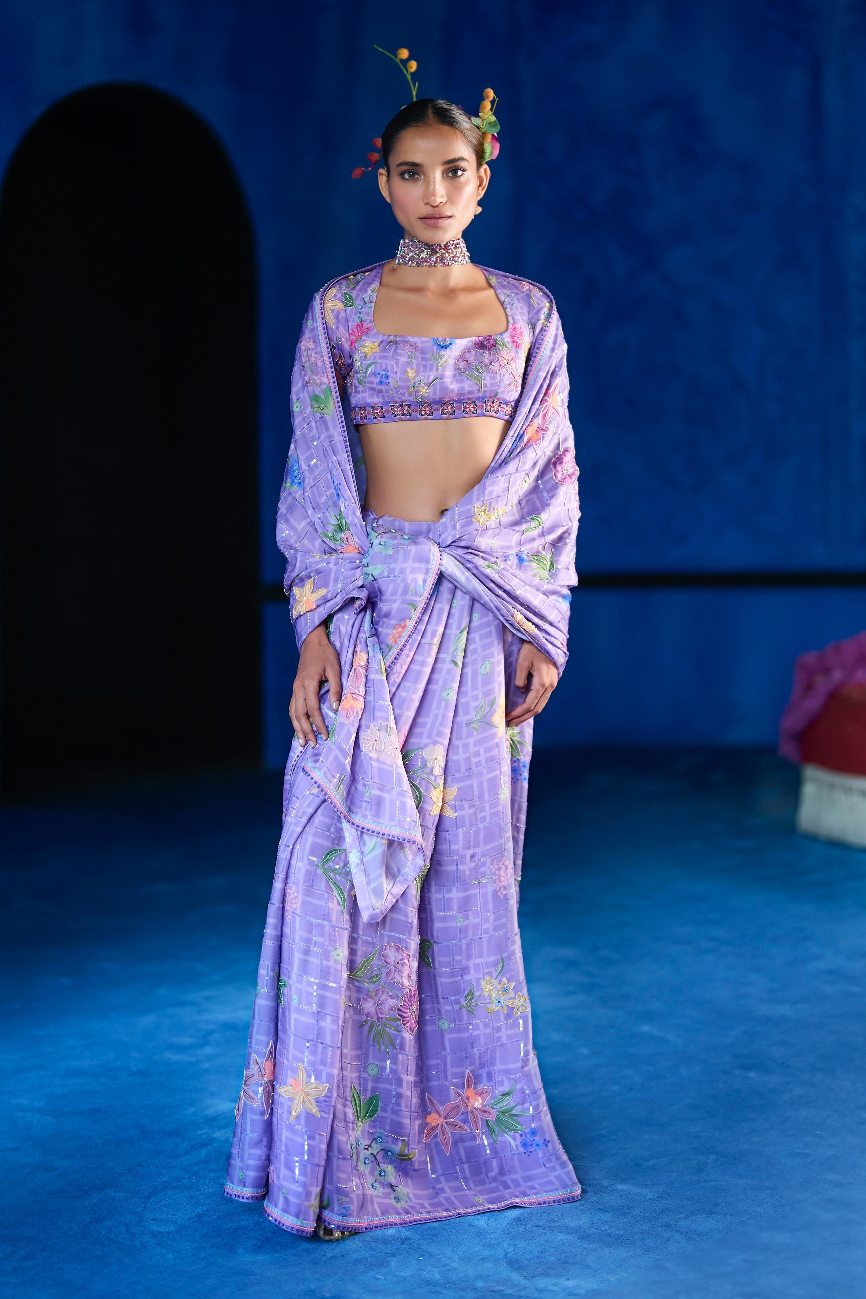 Moonlight Affair Saree