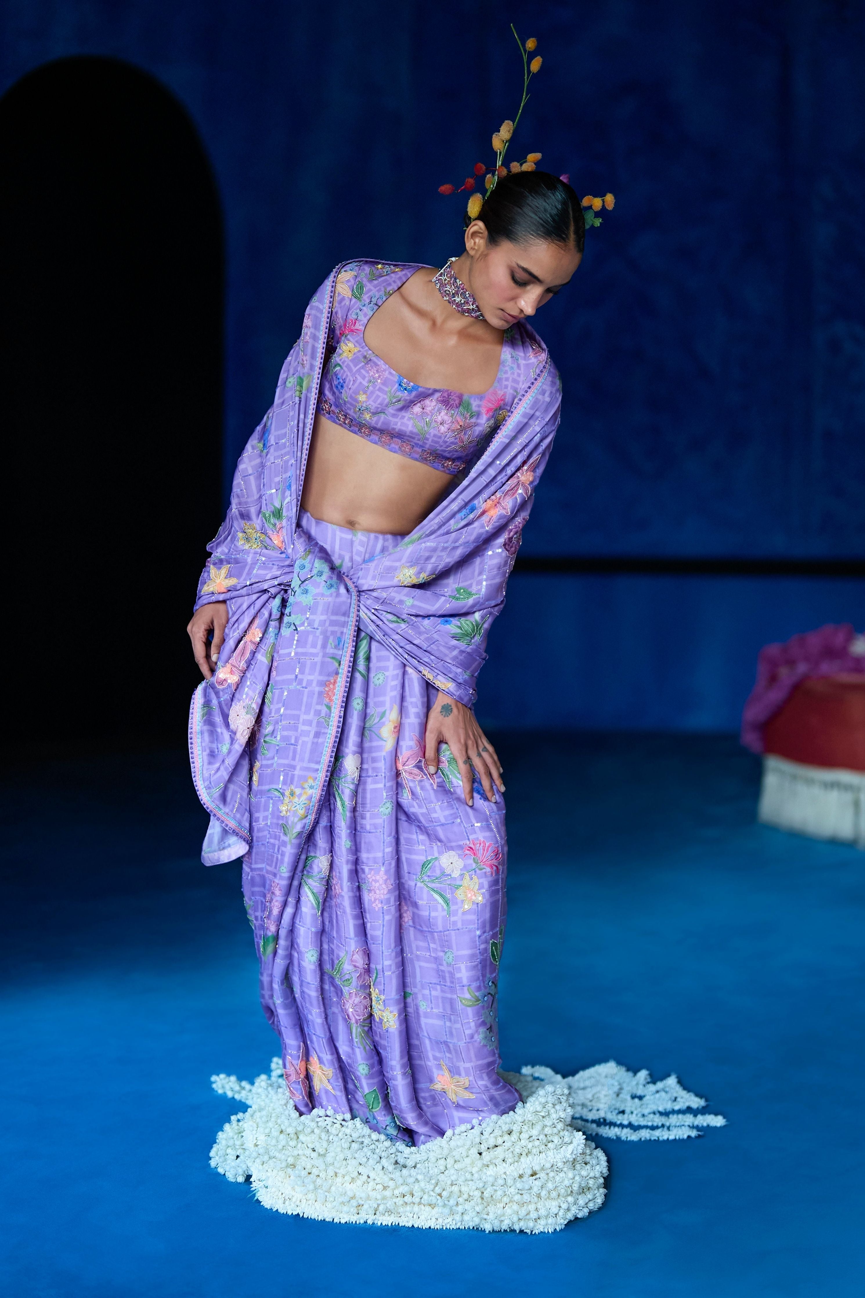 Moonlight Affair Saree