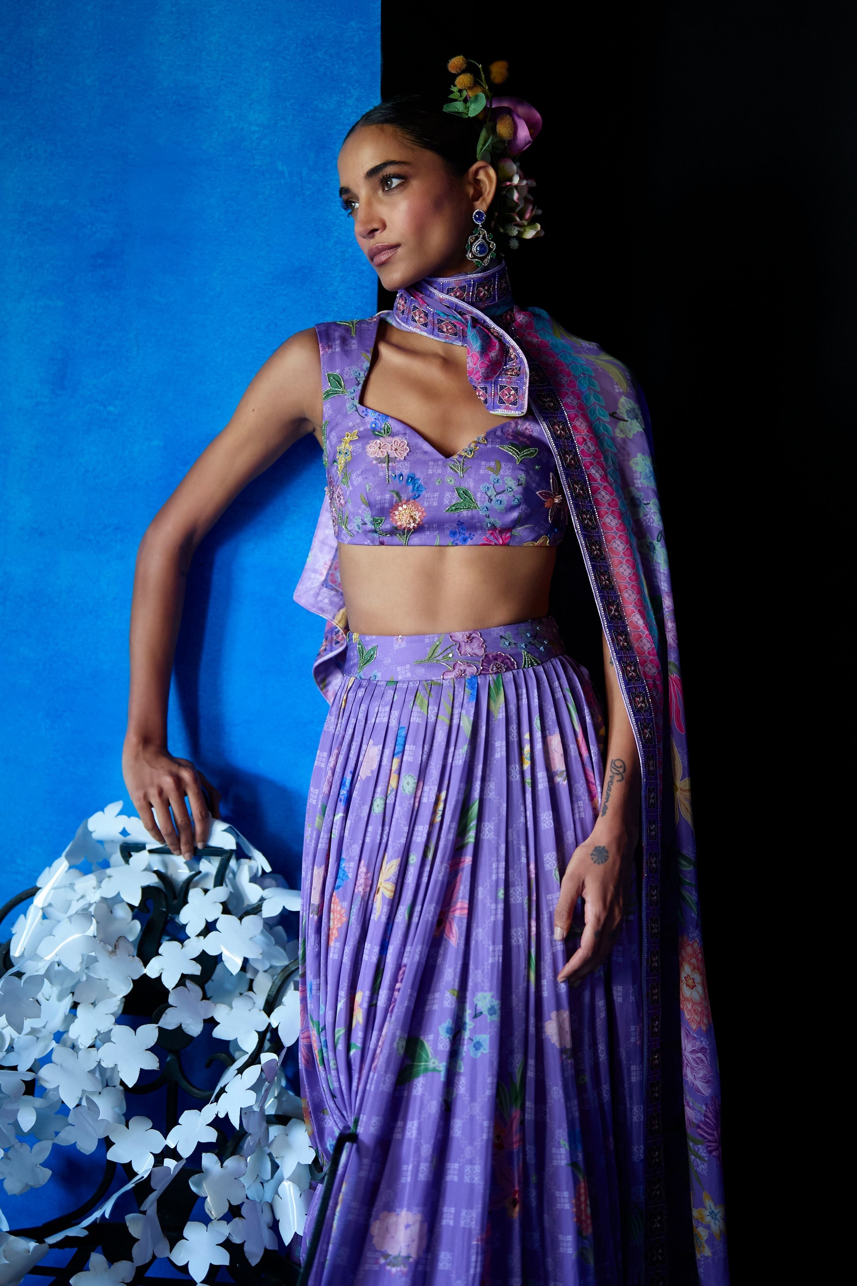 Misty Dawn Lehenga Set