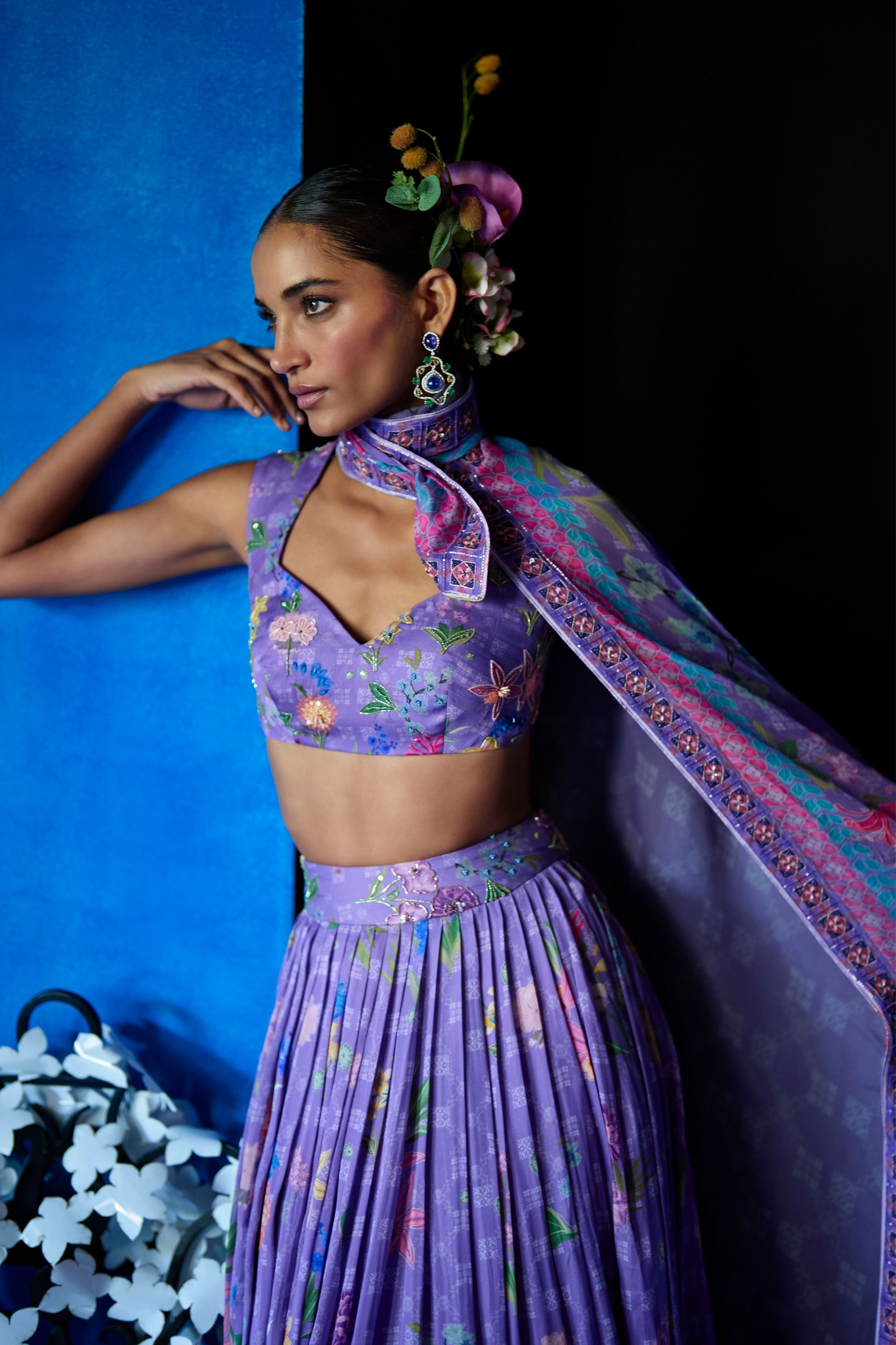 Misty Dawn Lehenga Set
