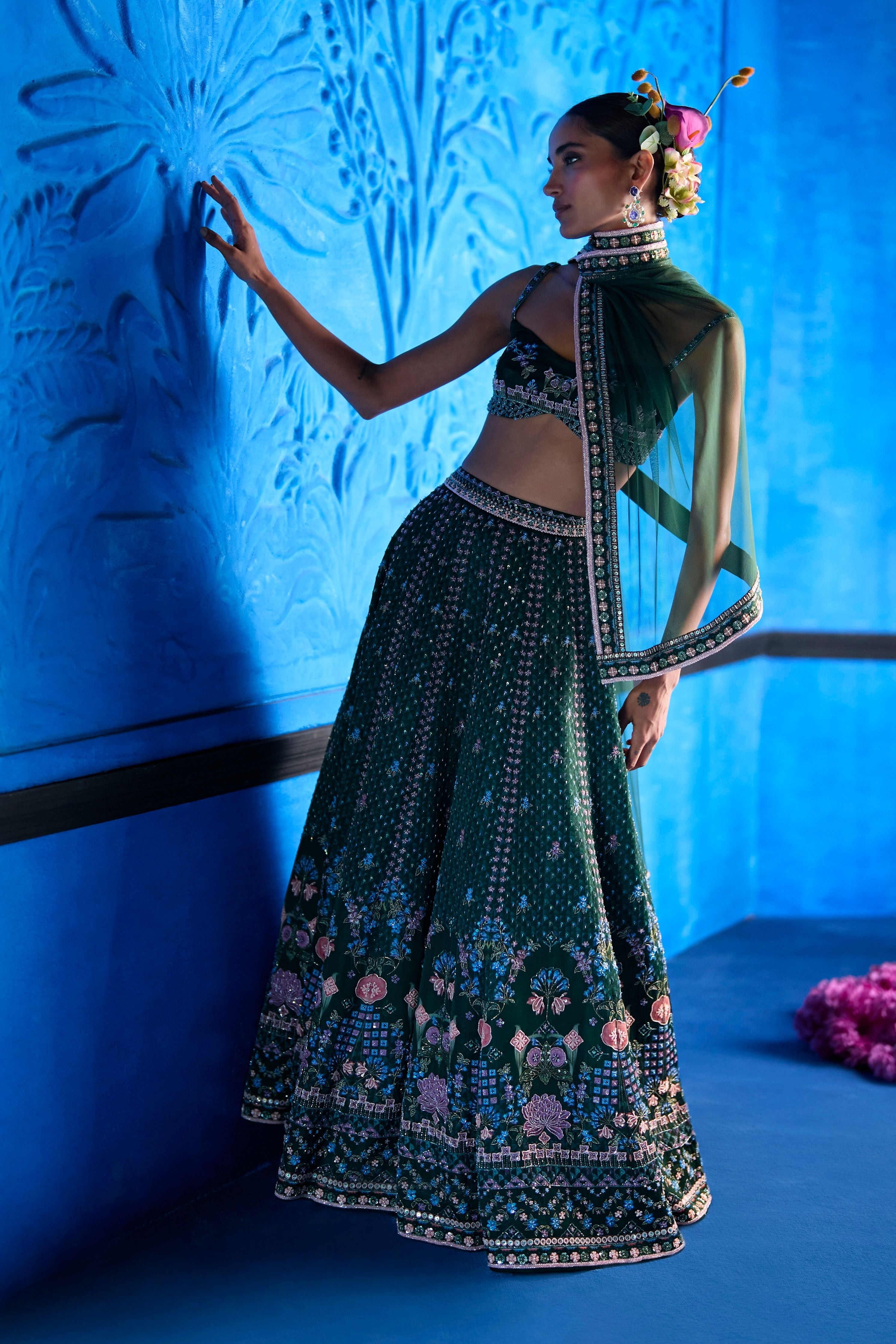 Her Secret Garden Lehenga Set