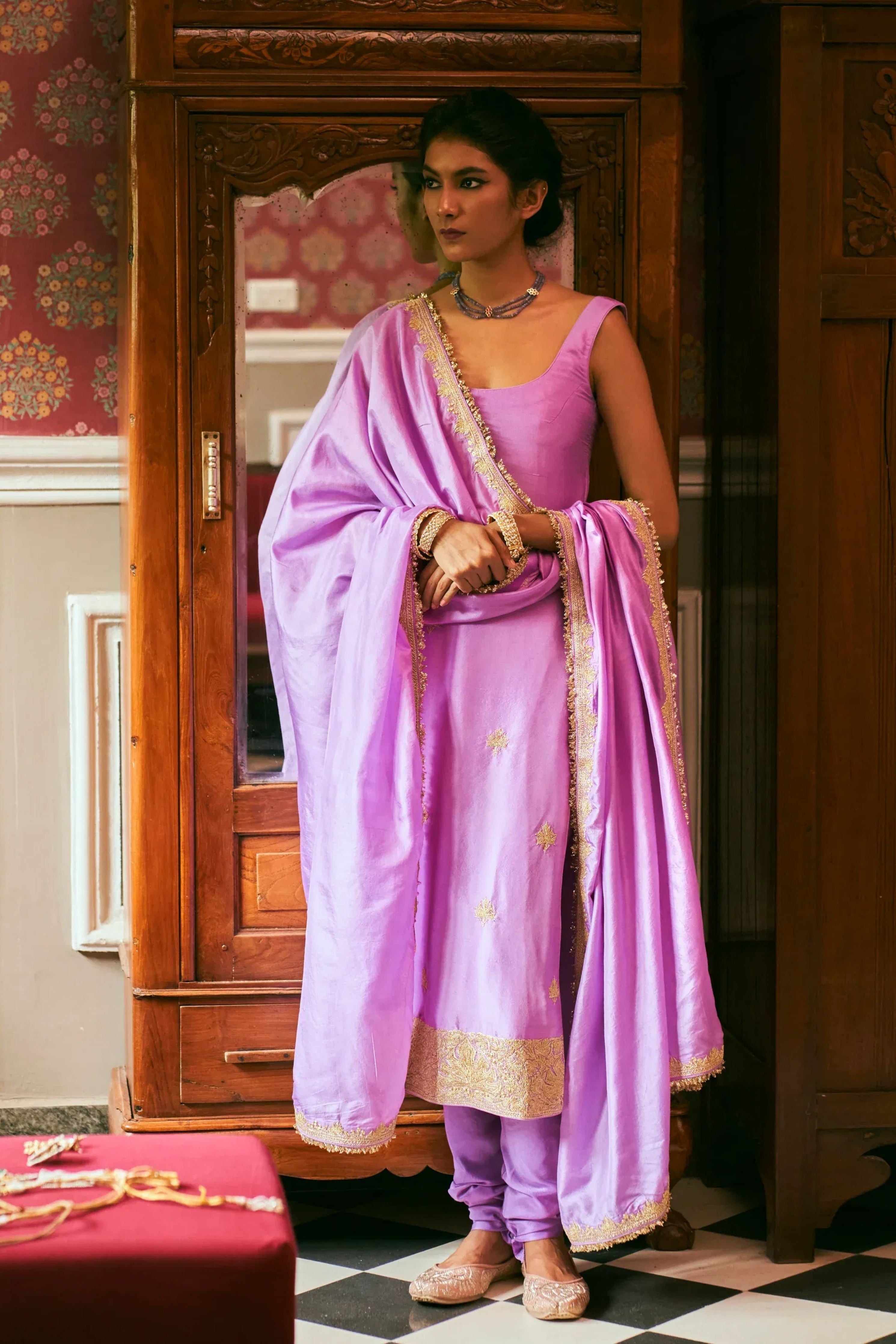 Simrat Lilac Kurta set