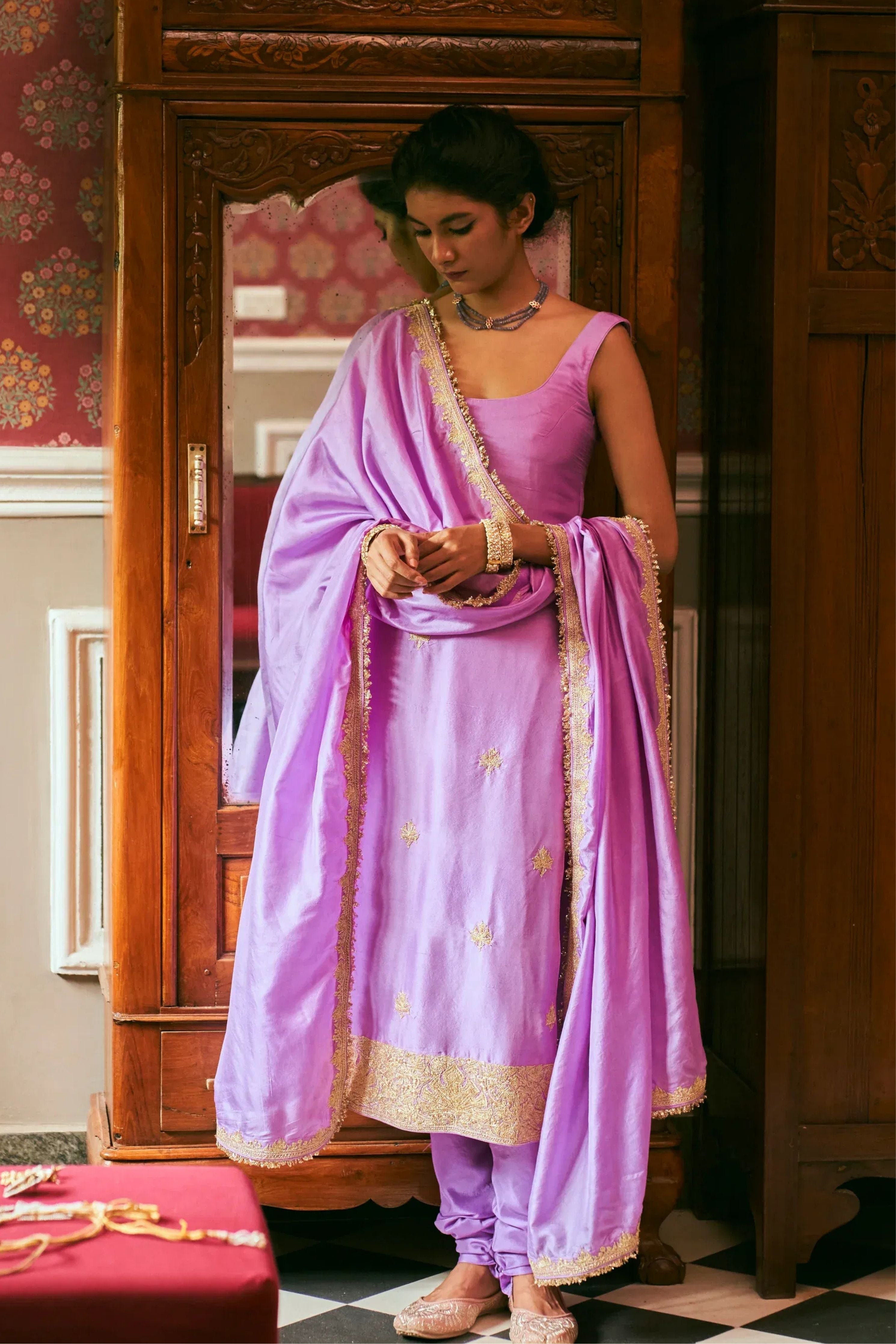 Simrat Lilac Kurta set