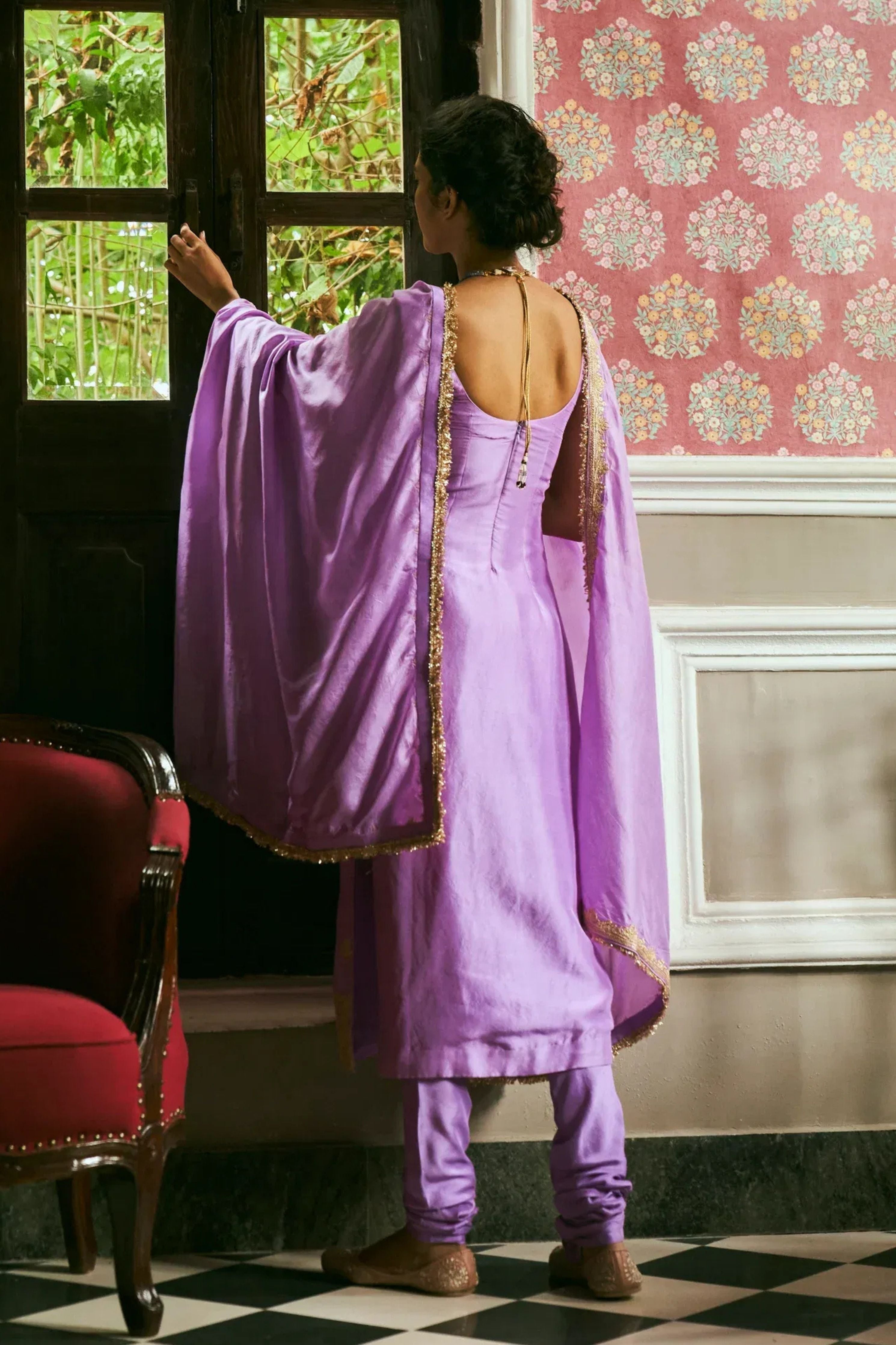 Simrat Lilac Kurta set