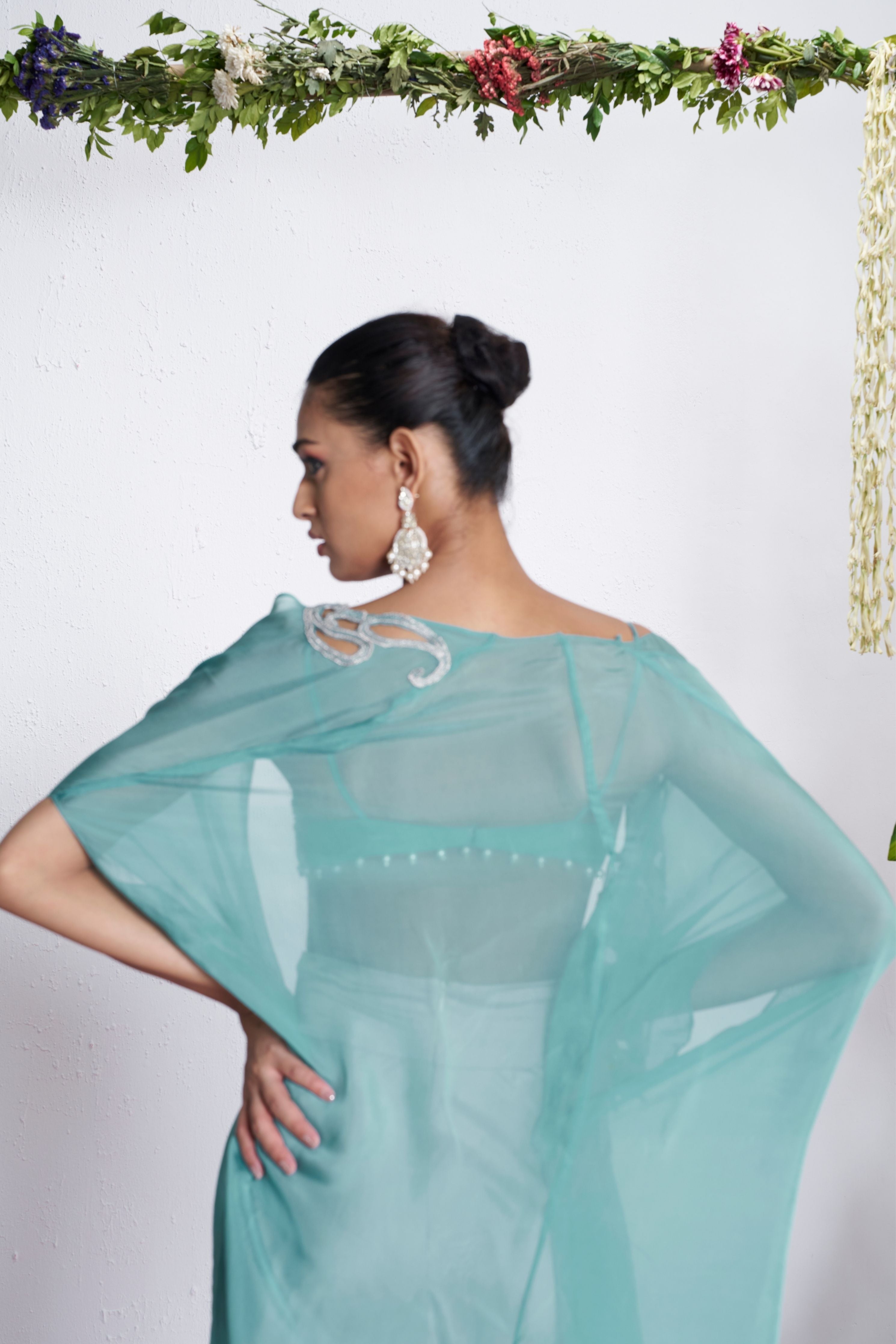 The Pearl Dance Cape Set