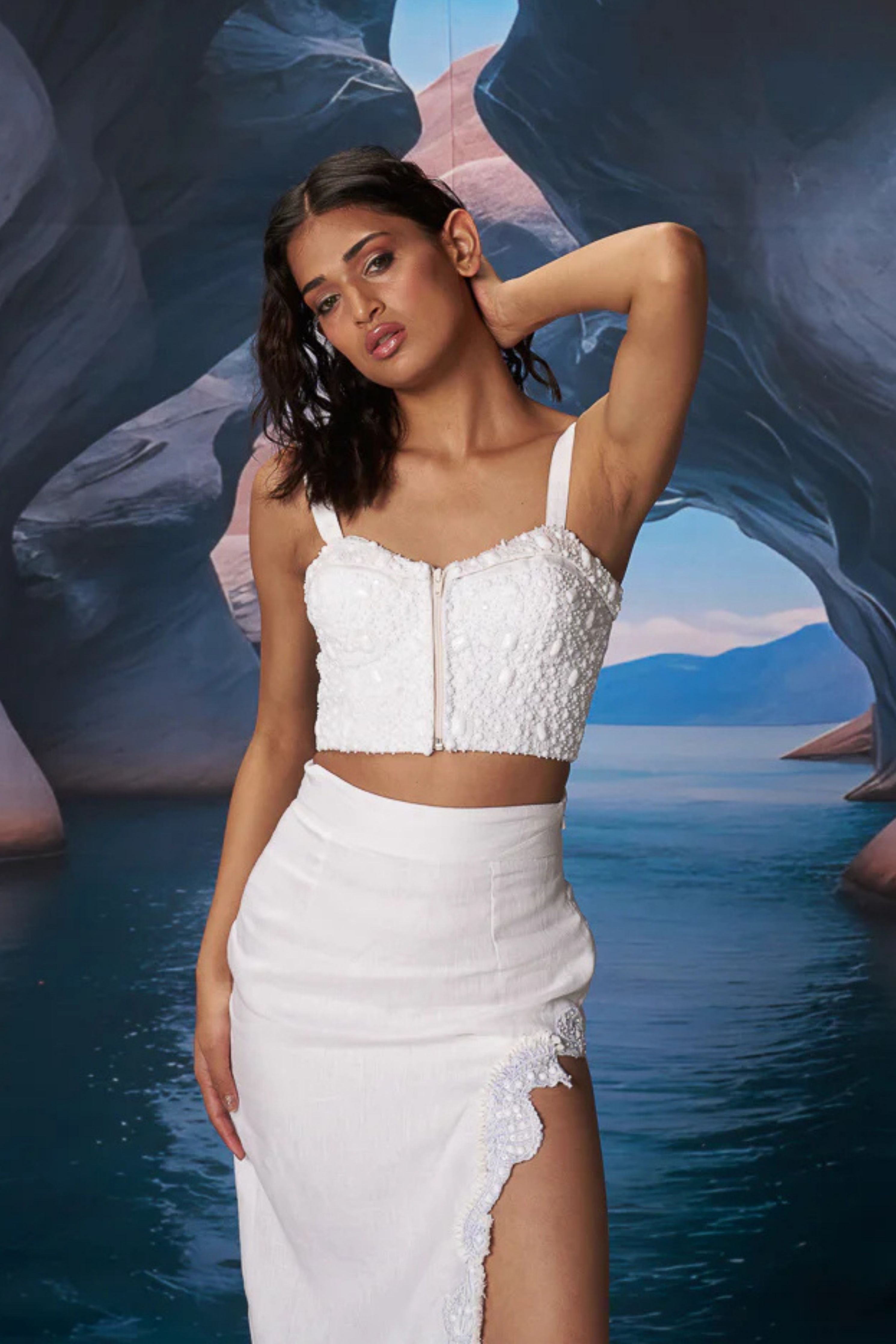 The White Seahorse Co-Ord Set