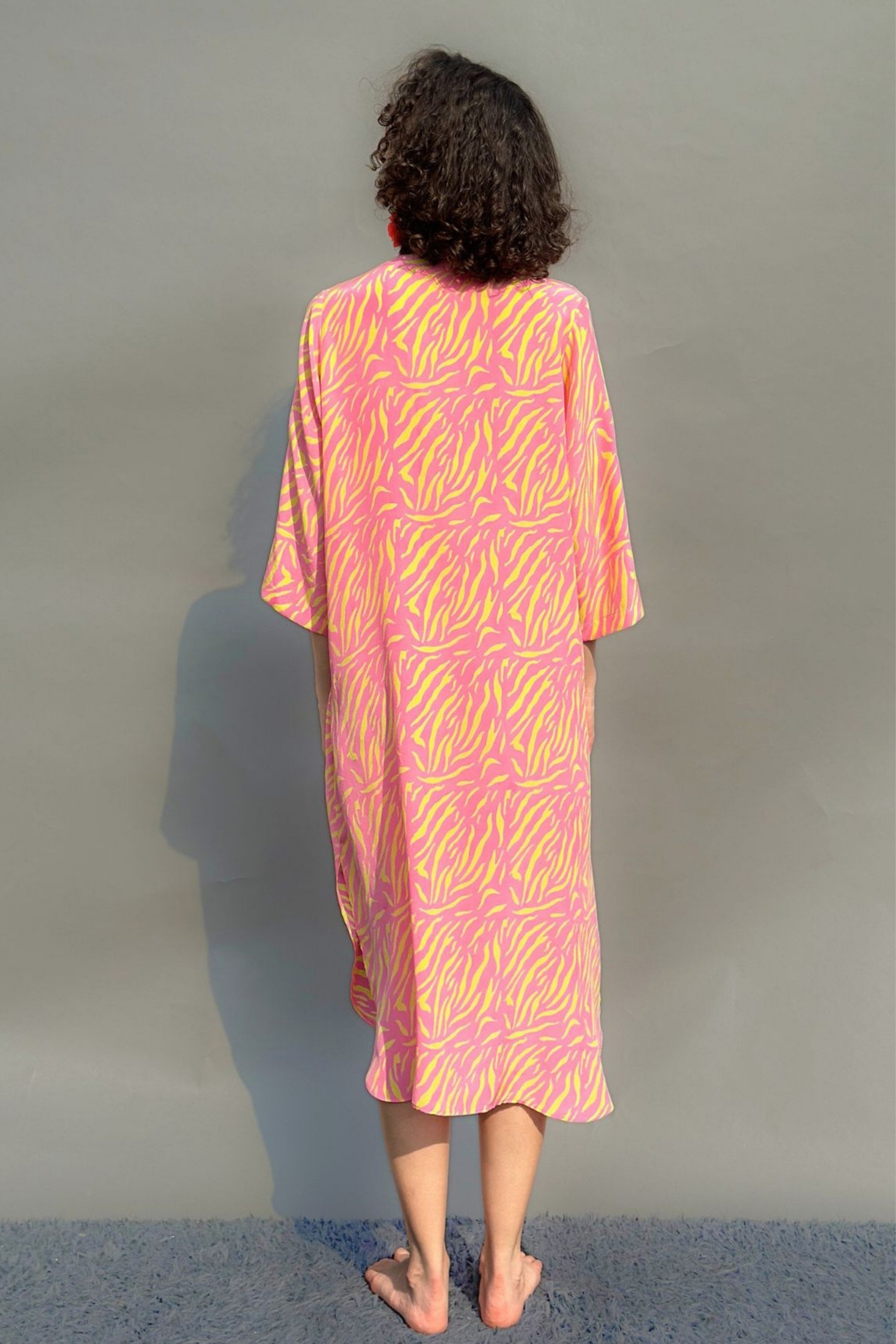 Tiger Block Print Tunic