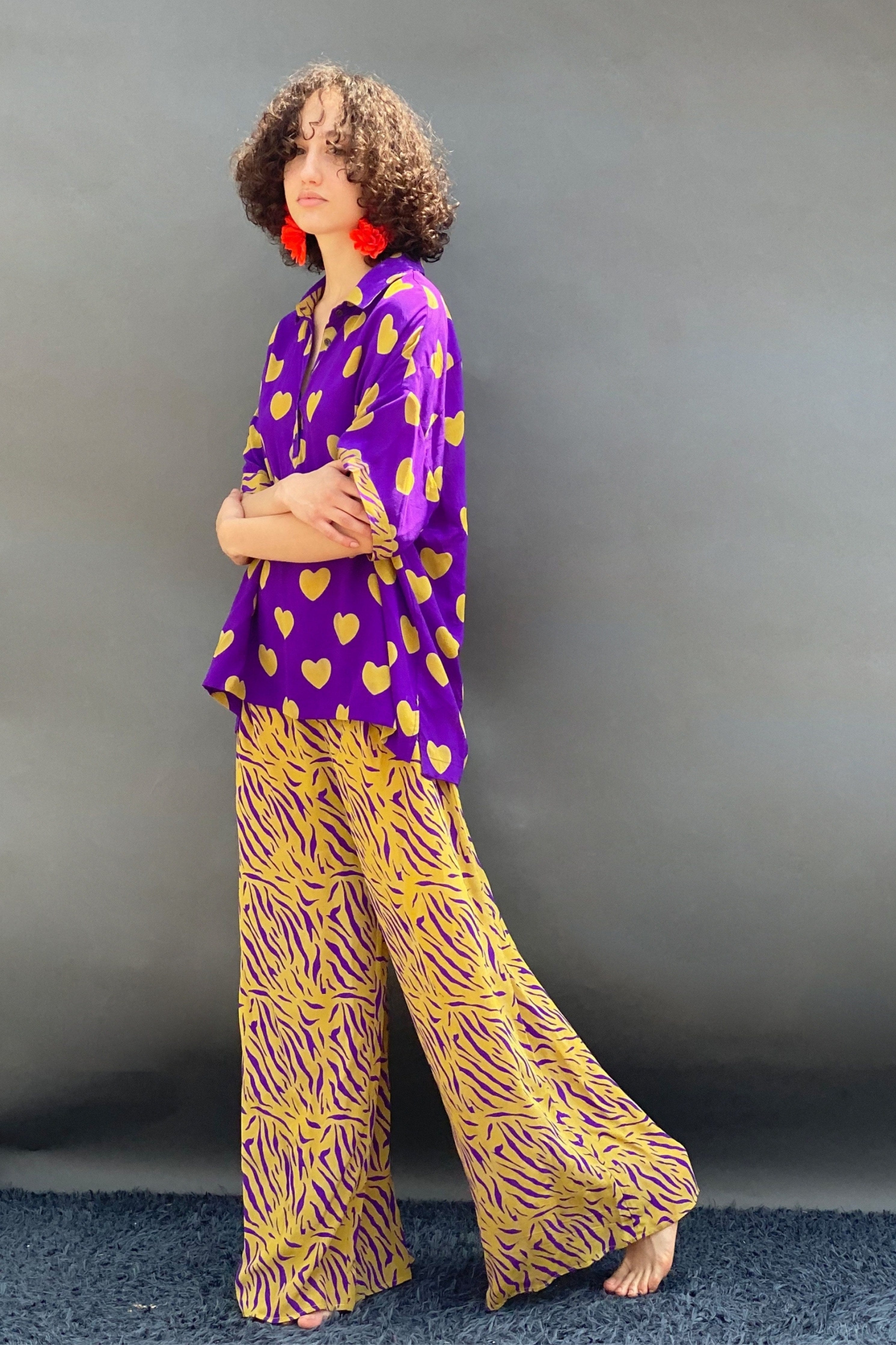 Tiger Print Pants