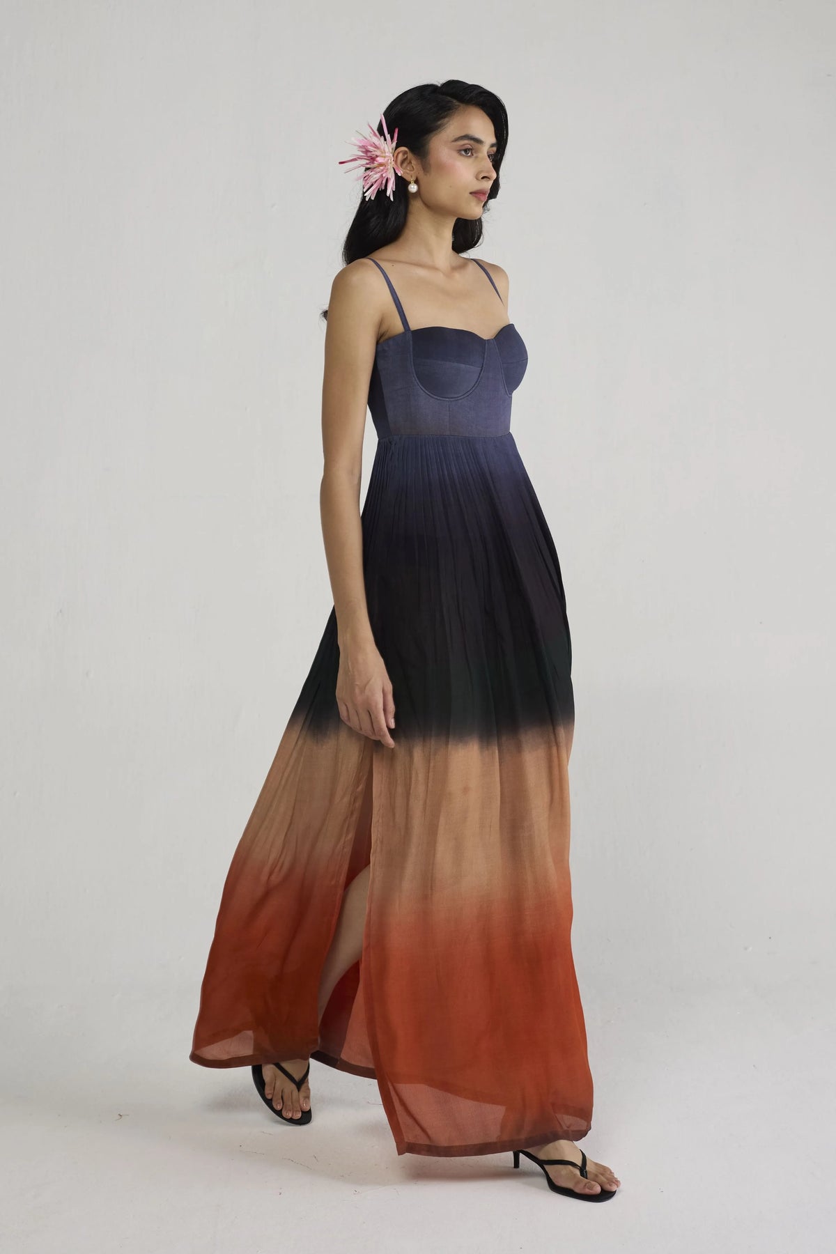 Ume Crepe Bralette Dress