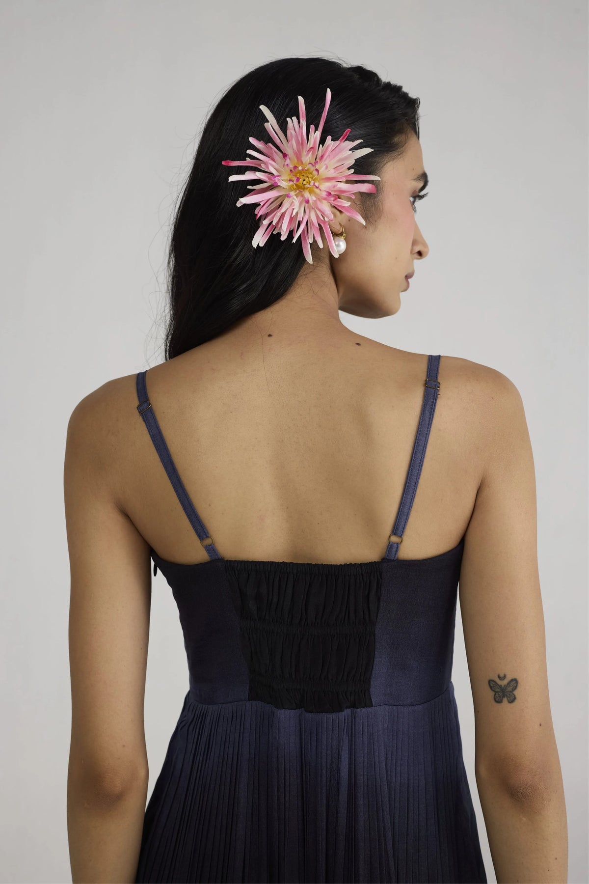 Ume Crepe Bralette Dress