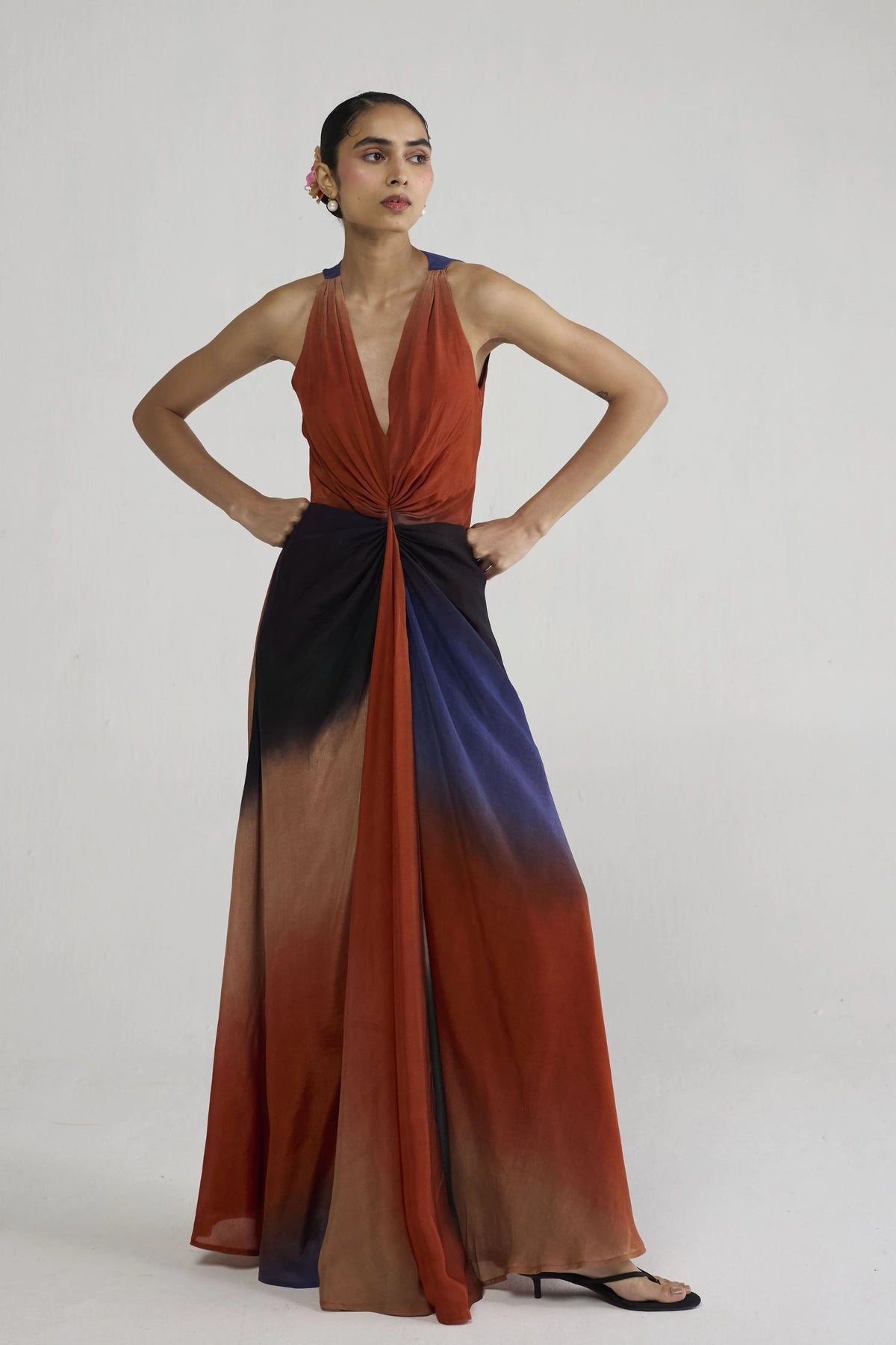 Ume Front Knot Dress