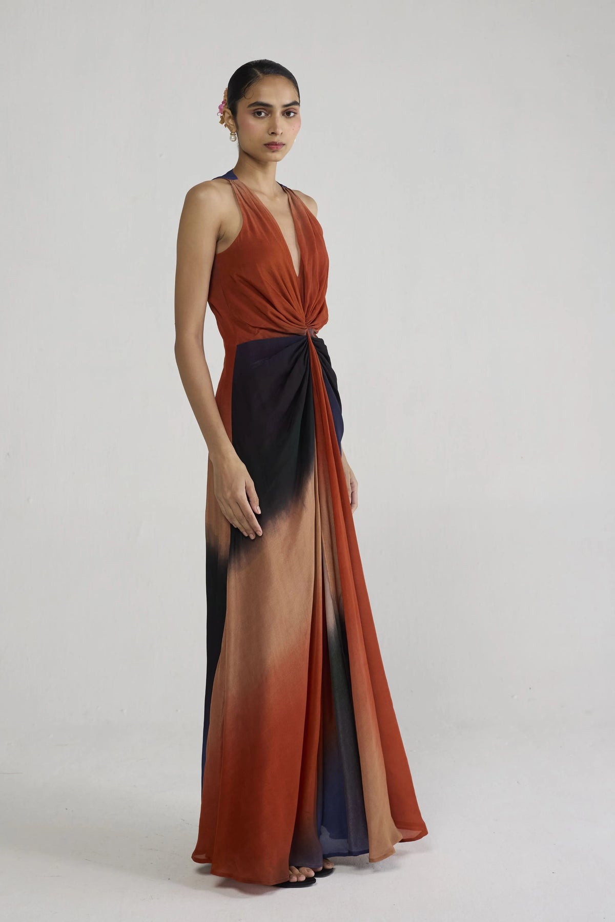 Ume Front Knot Dress