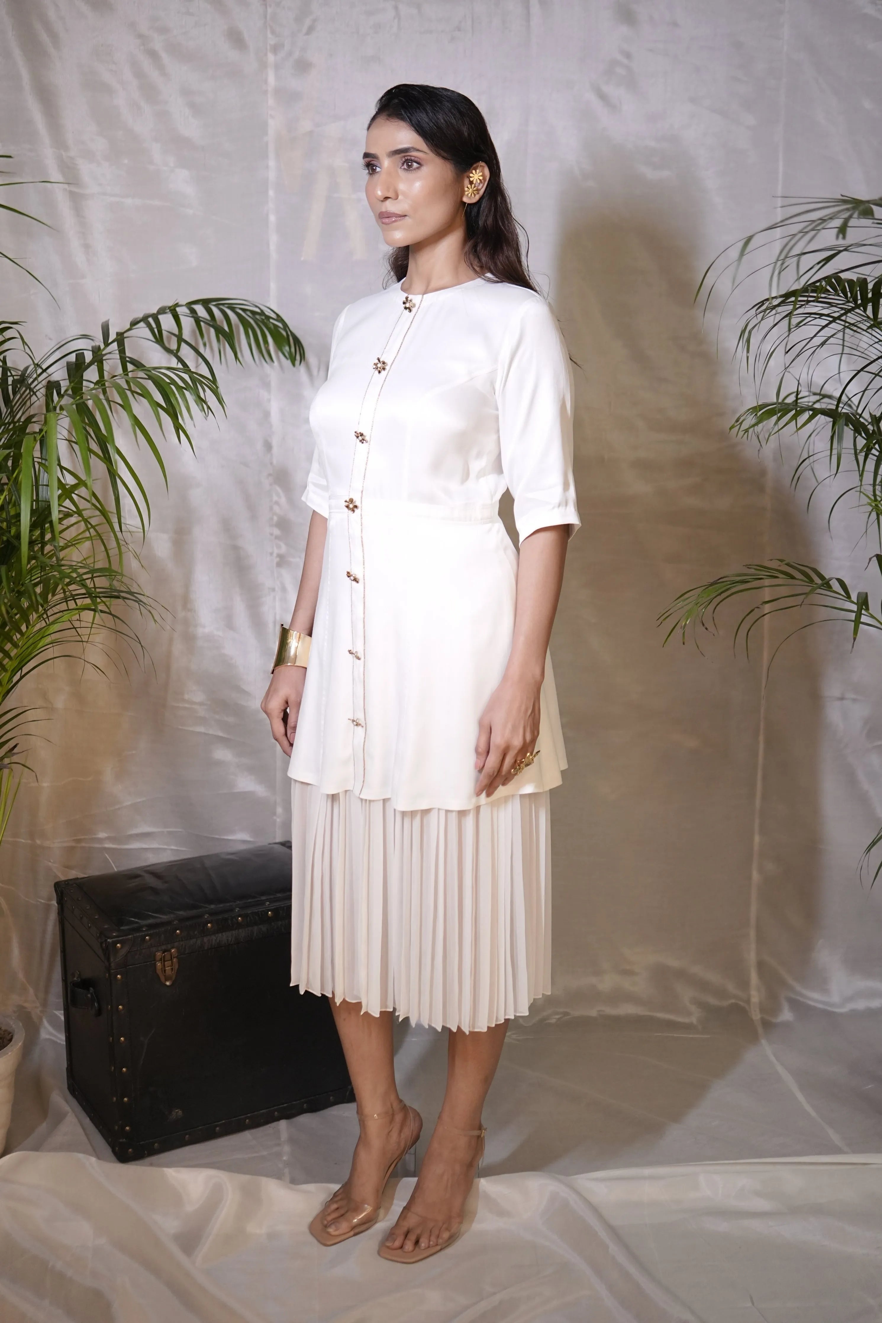 Halo White Dress