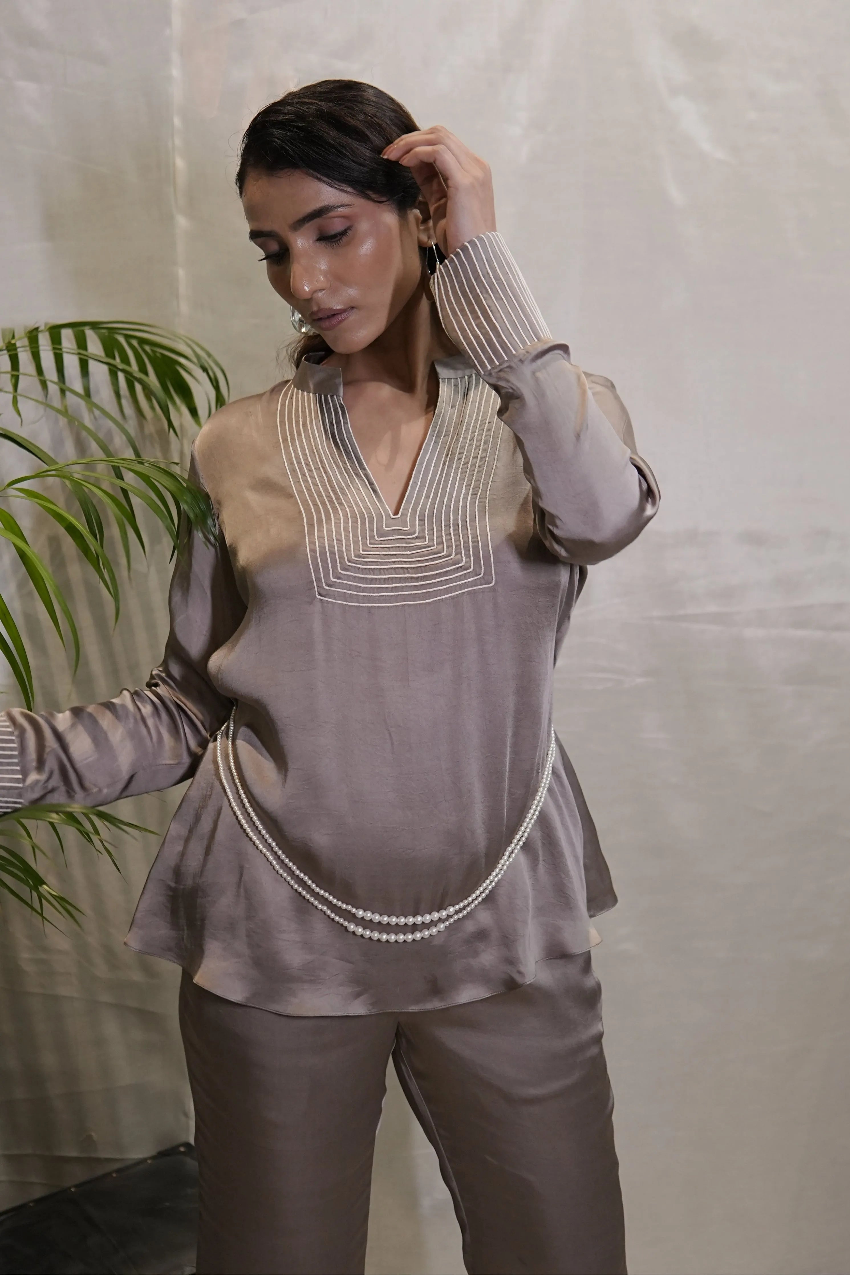 Silver Dusk Top