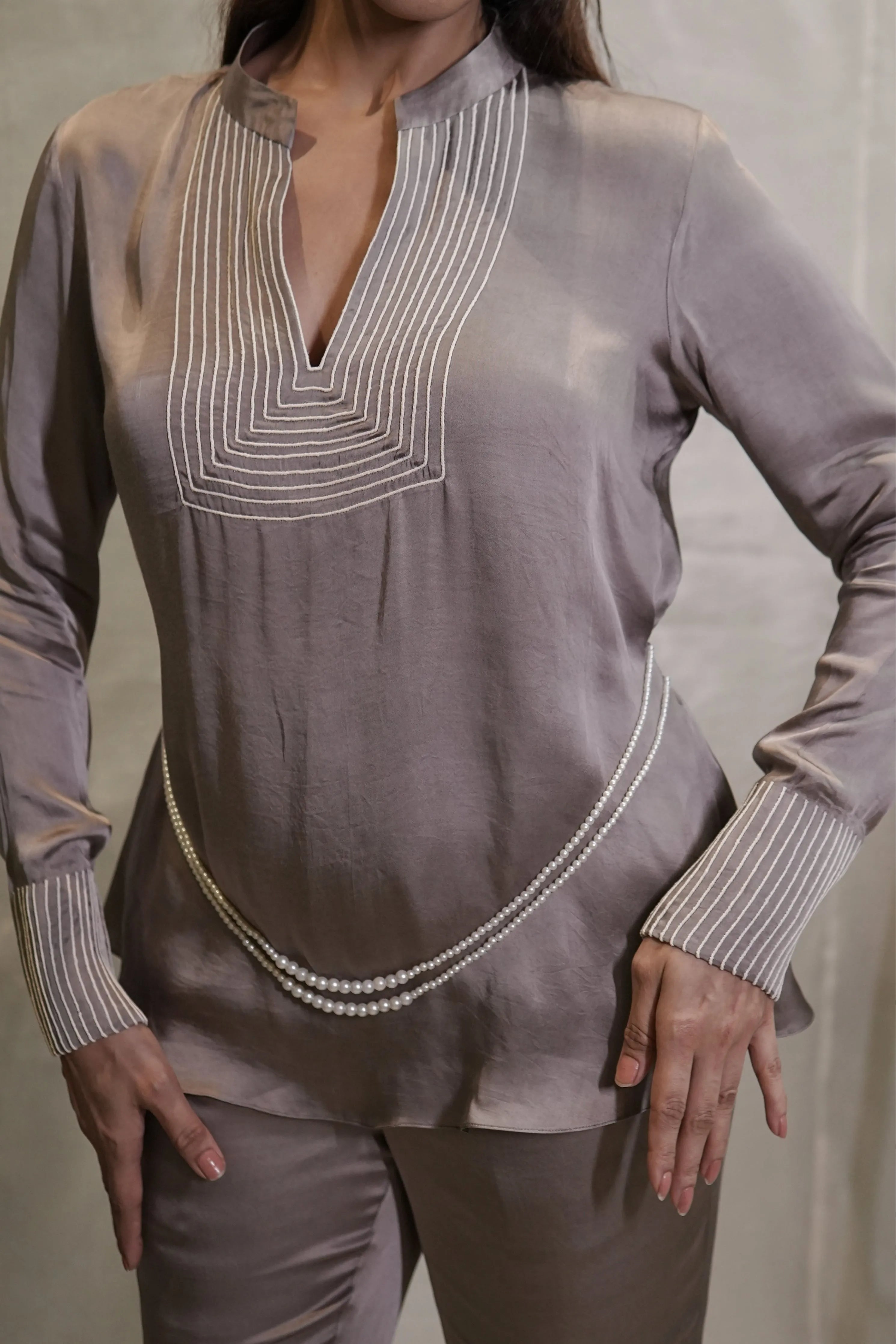 Silver Dusk Top