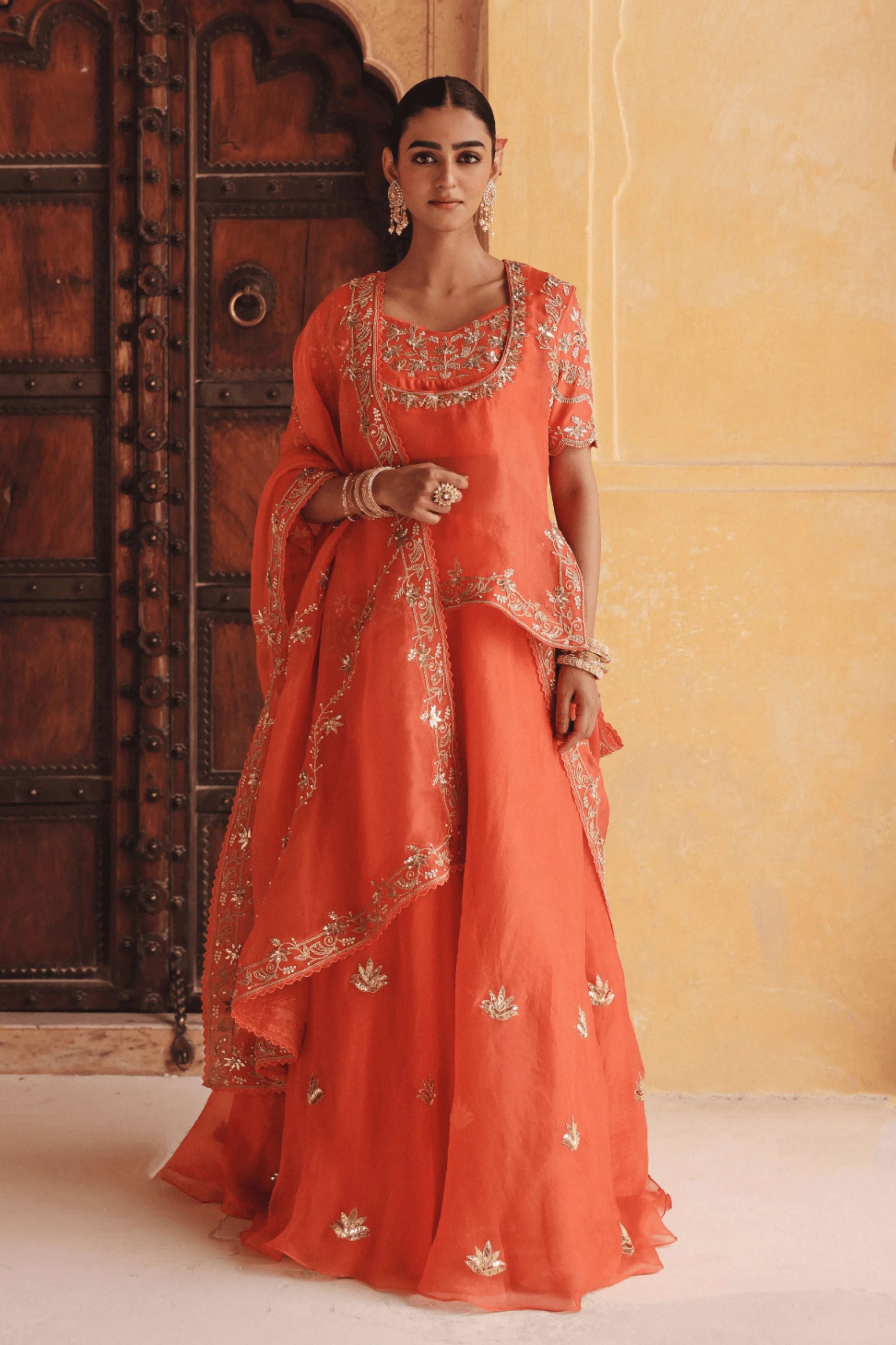 Suraj Kamal Rajasthani Lehenga Set