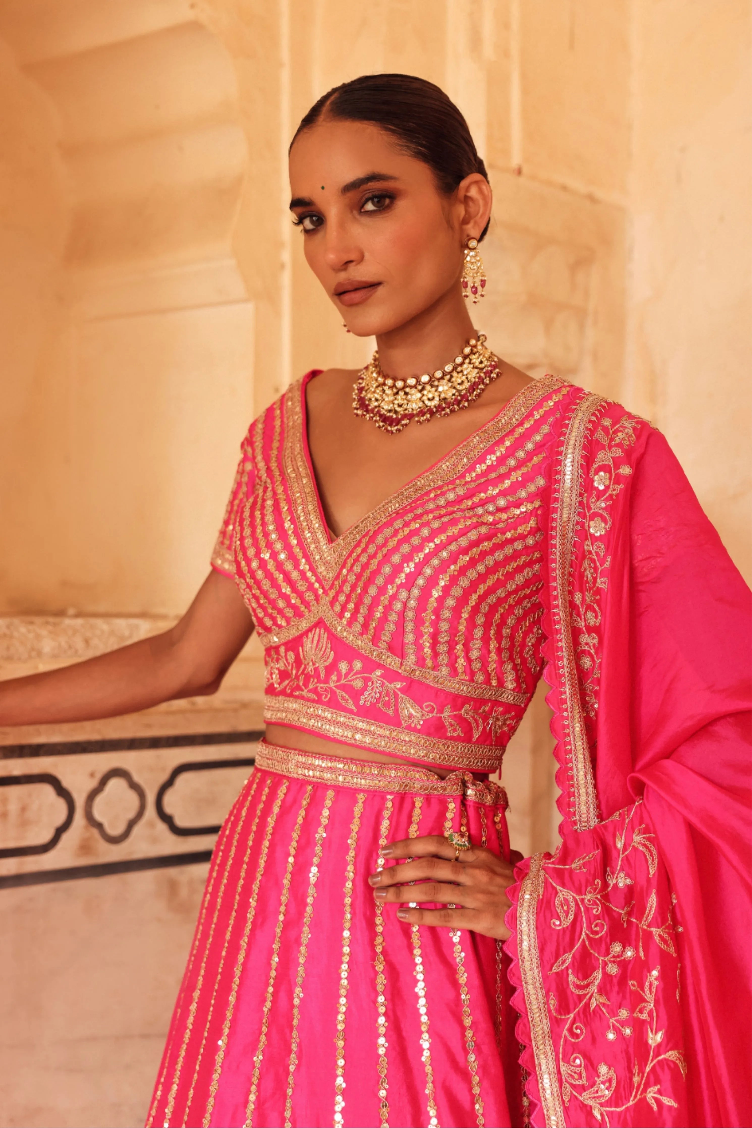 Gulbaag Lehenga