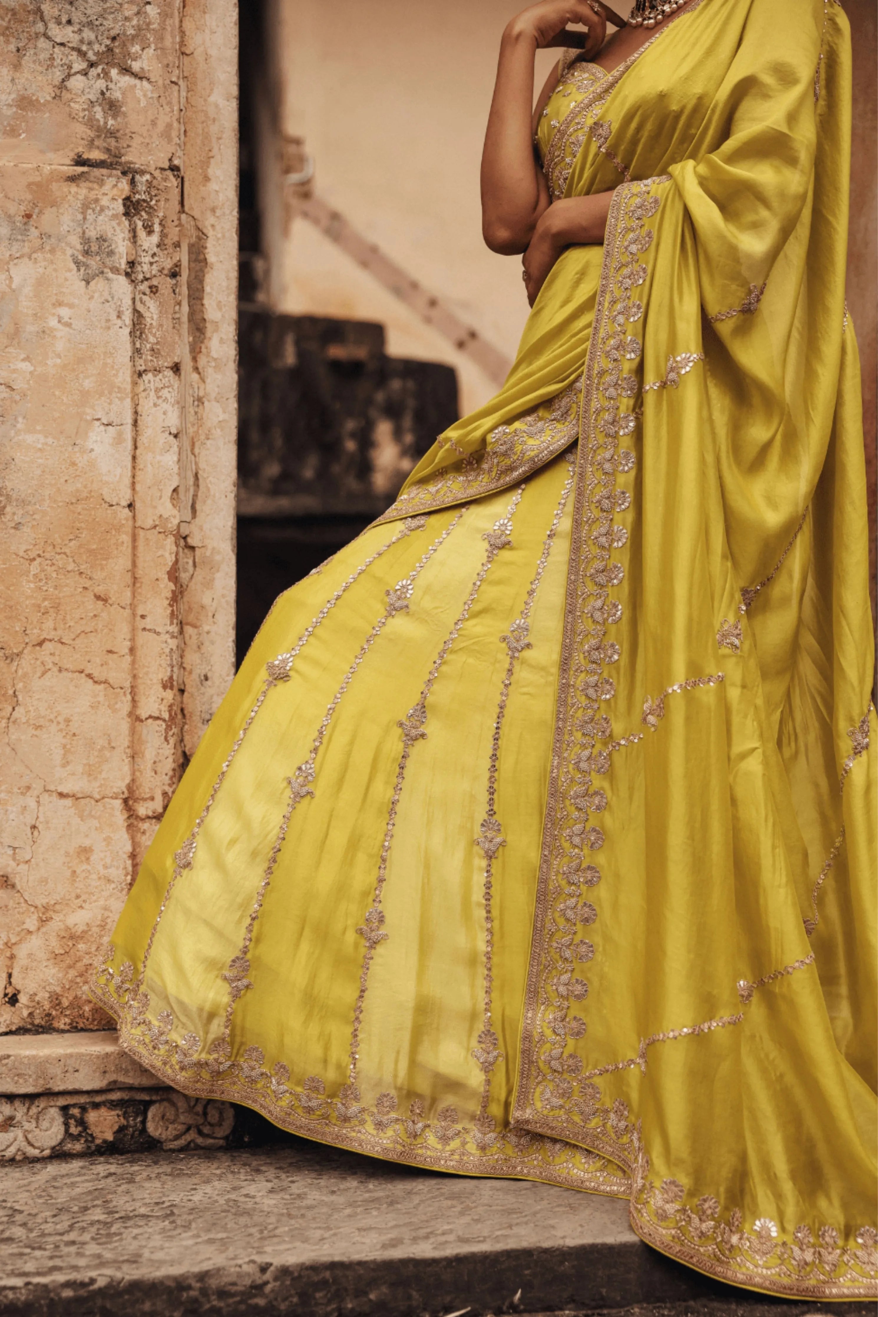 Ravya Lehenga Saree