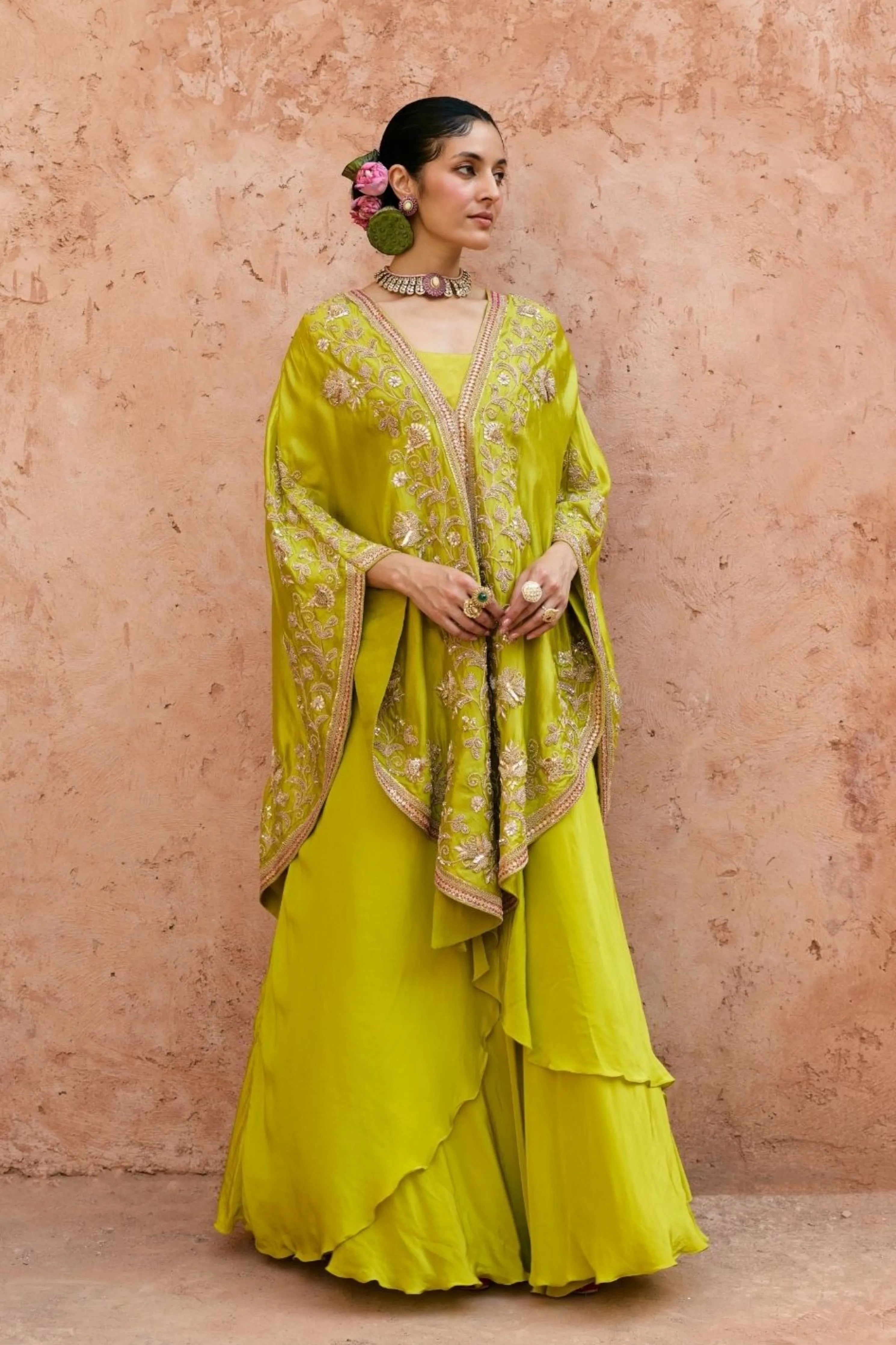 Shehnaaz Cape Set